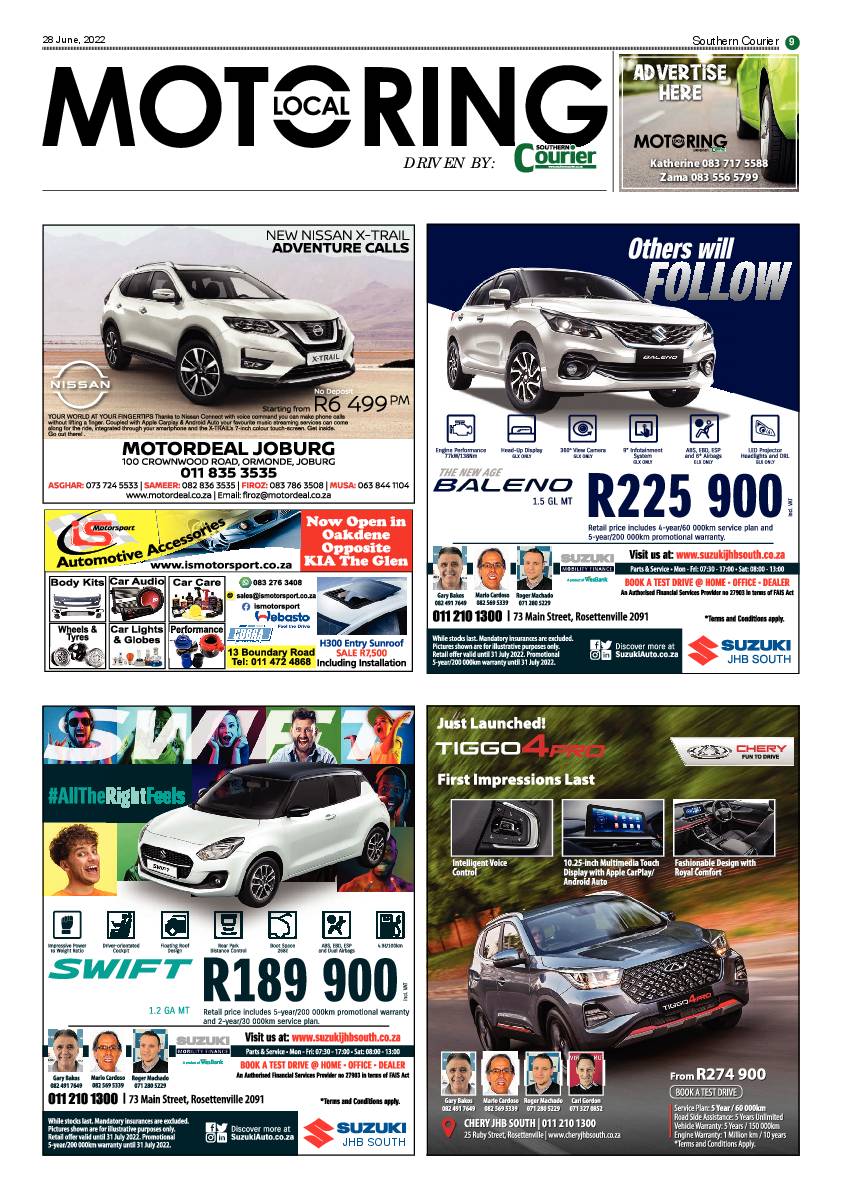 Southern Courier 28 June 2022 page 9