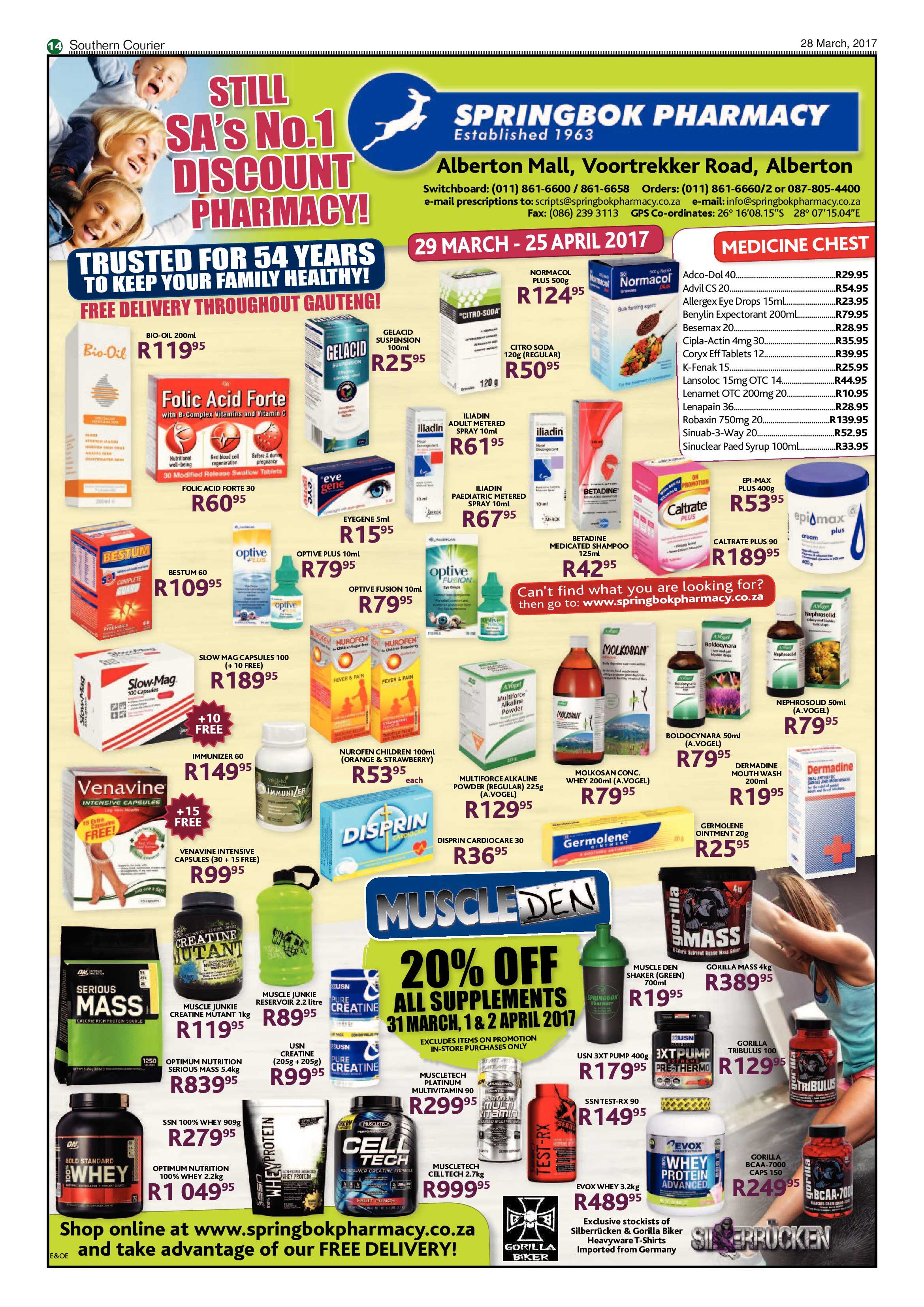 Southern Courier 28 March 2017 page 14