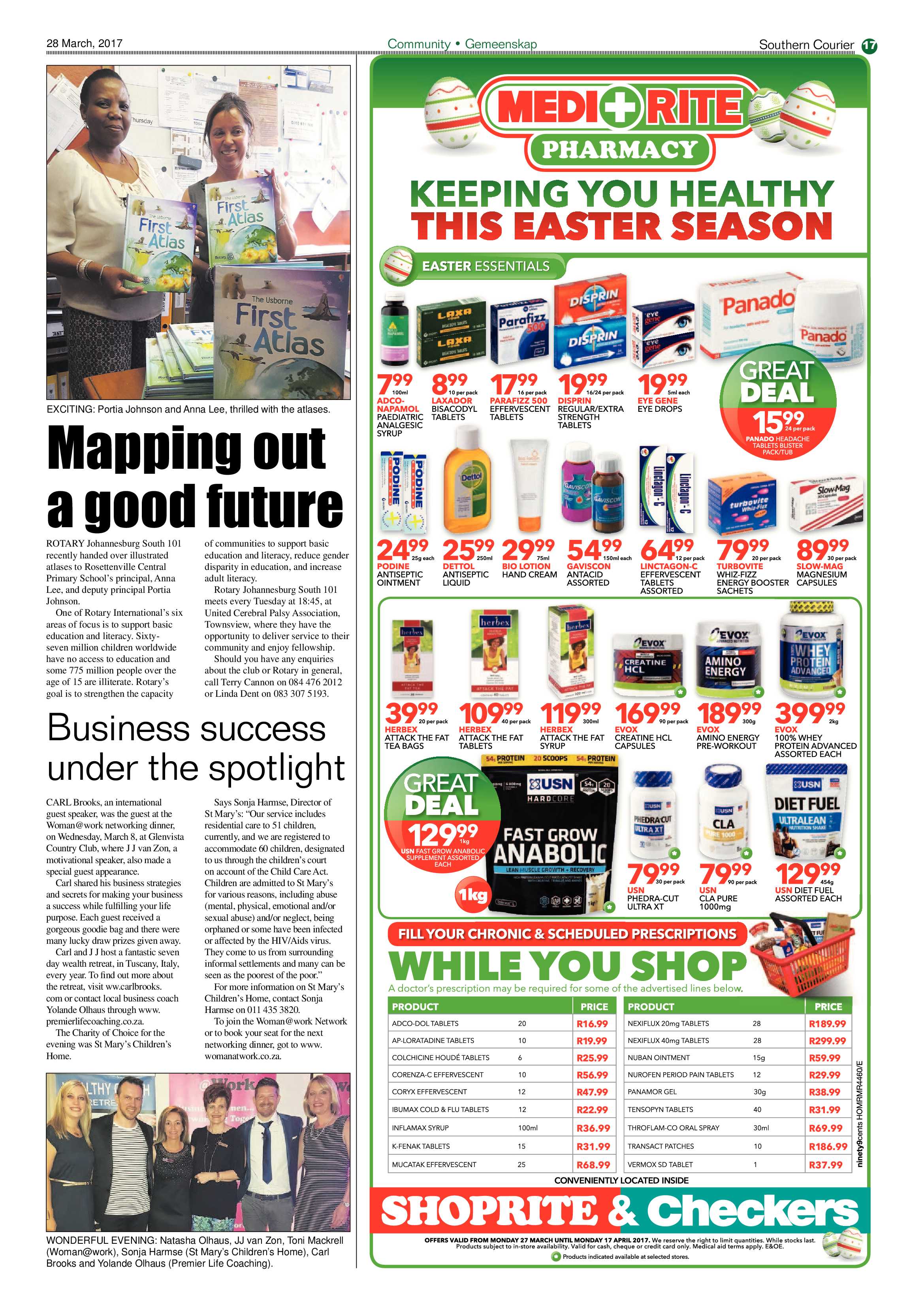 Southern Courier 28 March 2017 page 17