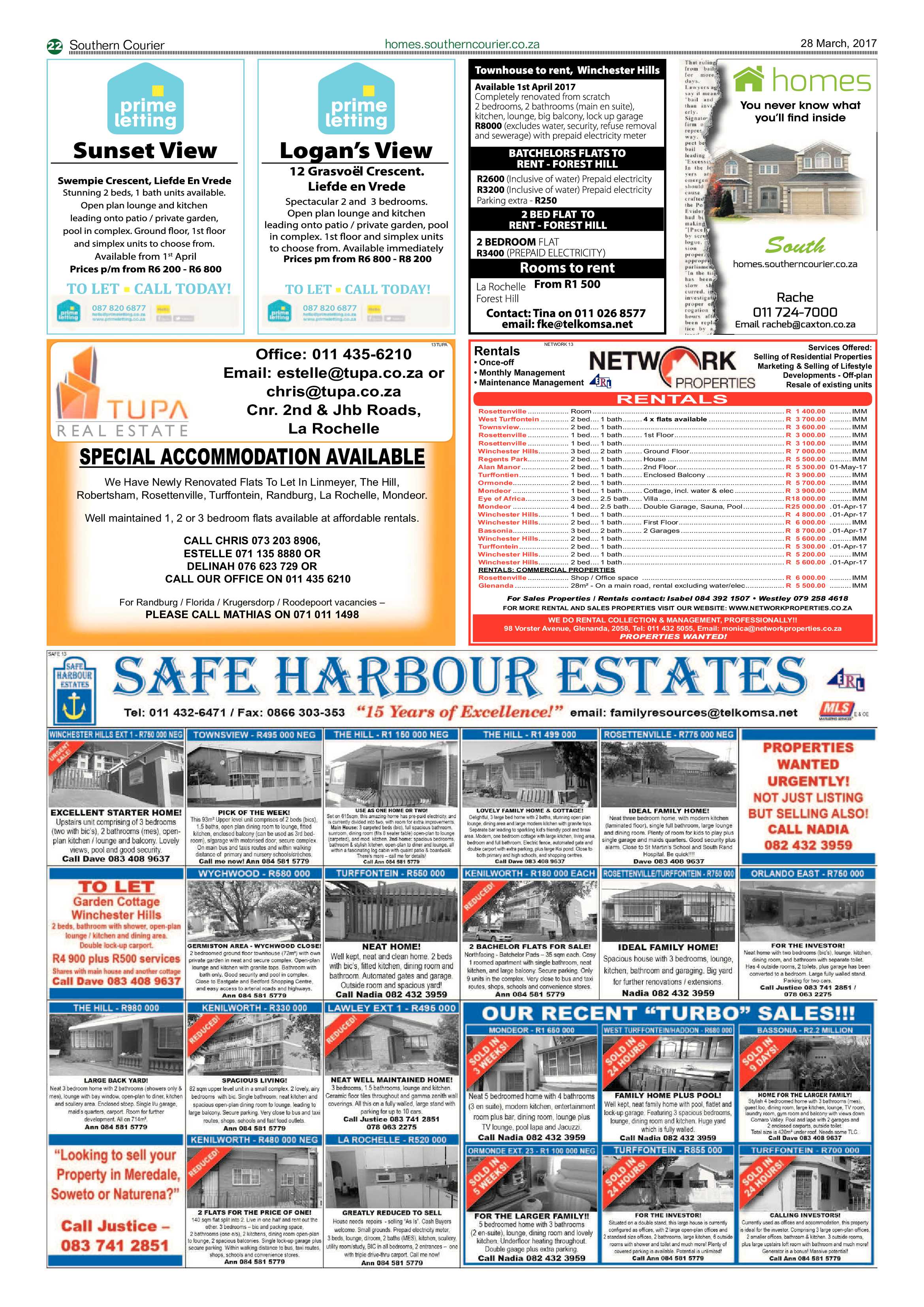 Southern Courier 28 March 2017 page 22