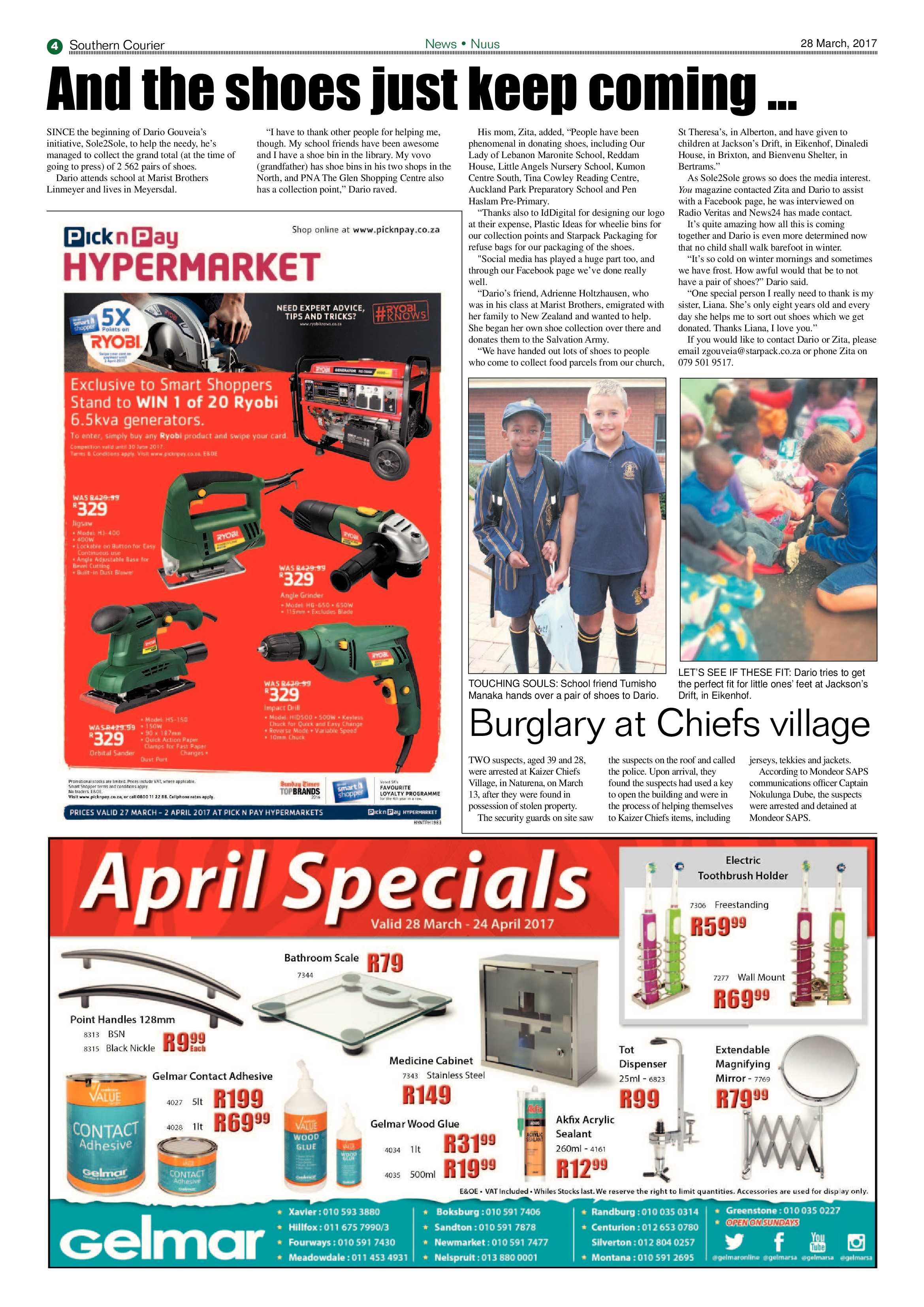 Southern Courier 28 March 2017 page 4