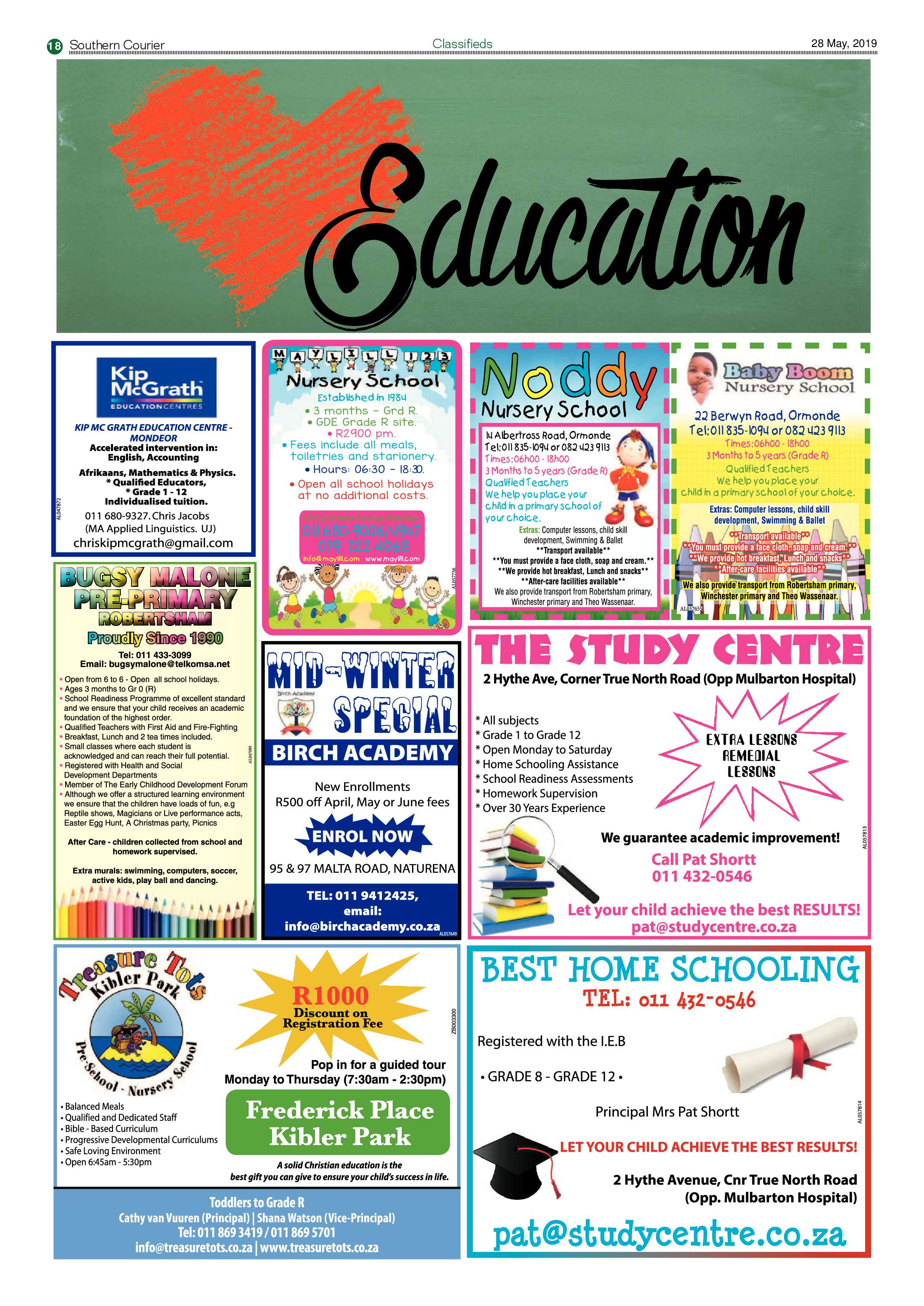 Southern Courier 28 May 2019 page 18