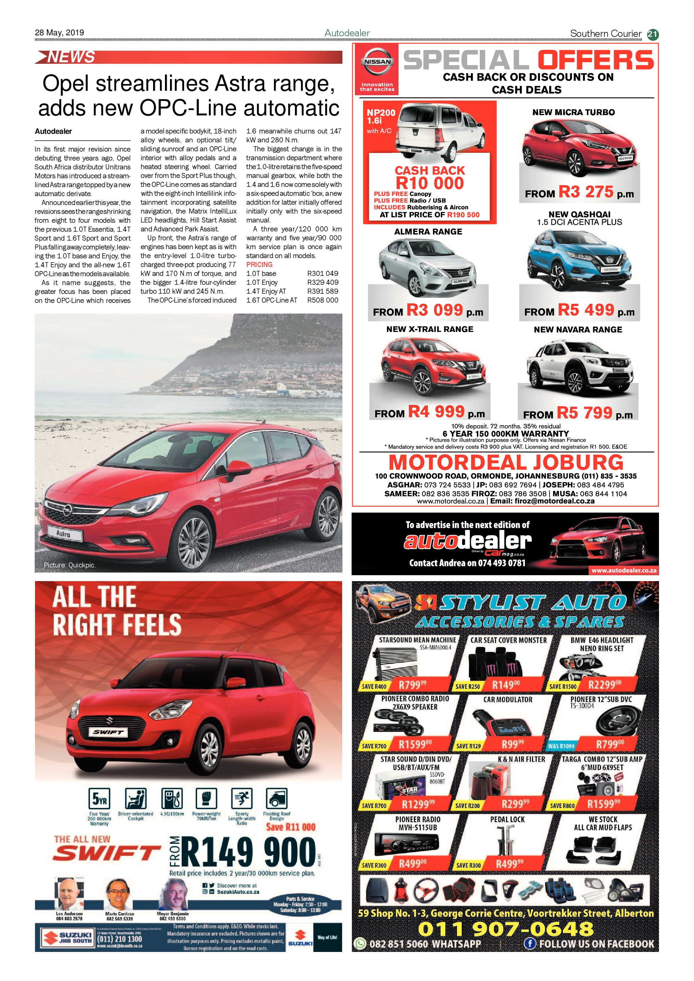Southern Courier 28 May 2019 page 21