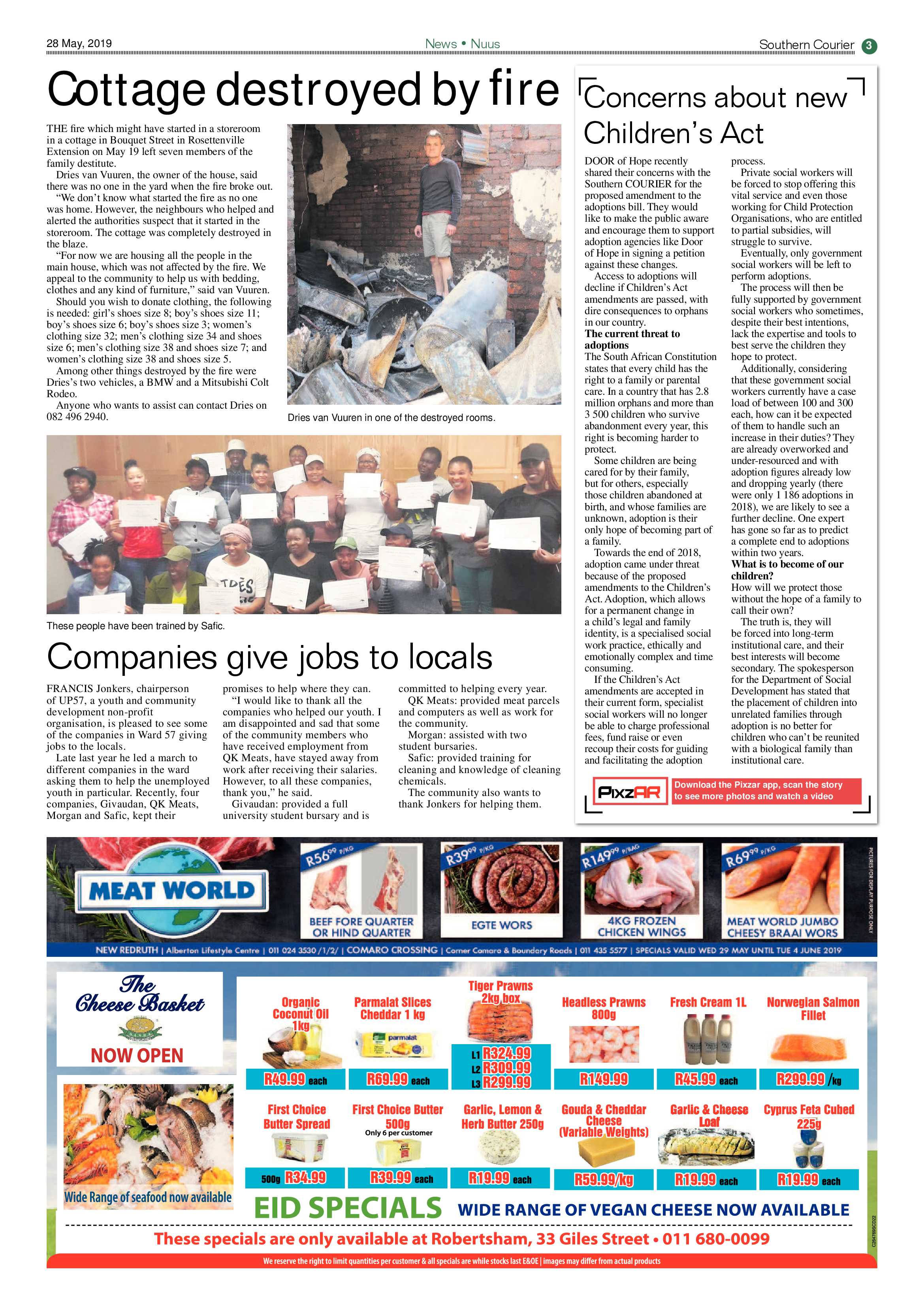 Southern Courier 28 May 2019 page 3