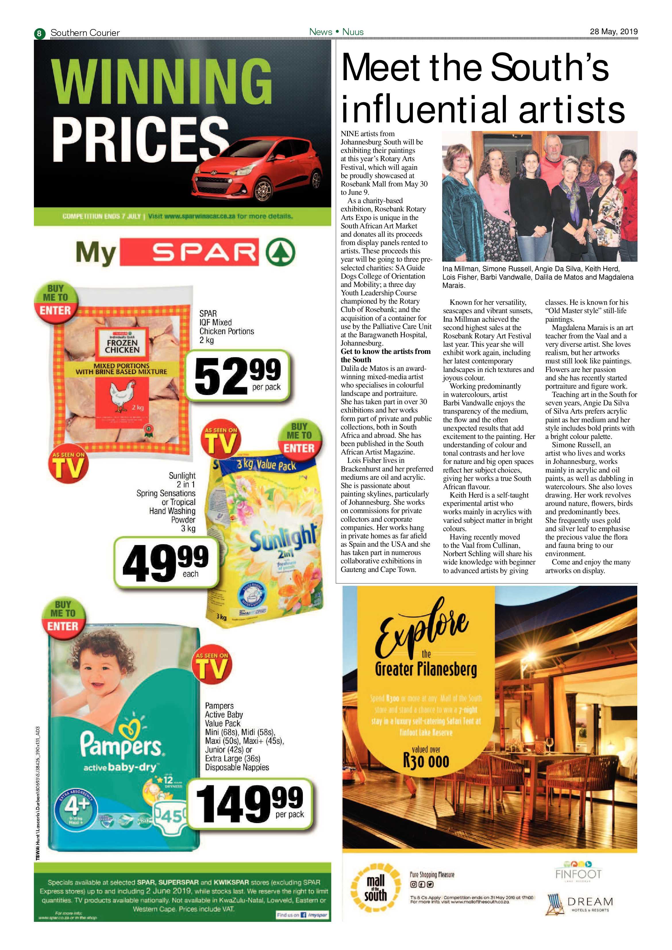 Southern Courier 28 May 2019 page 8