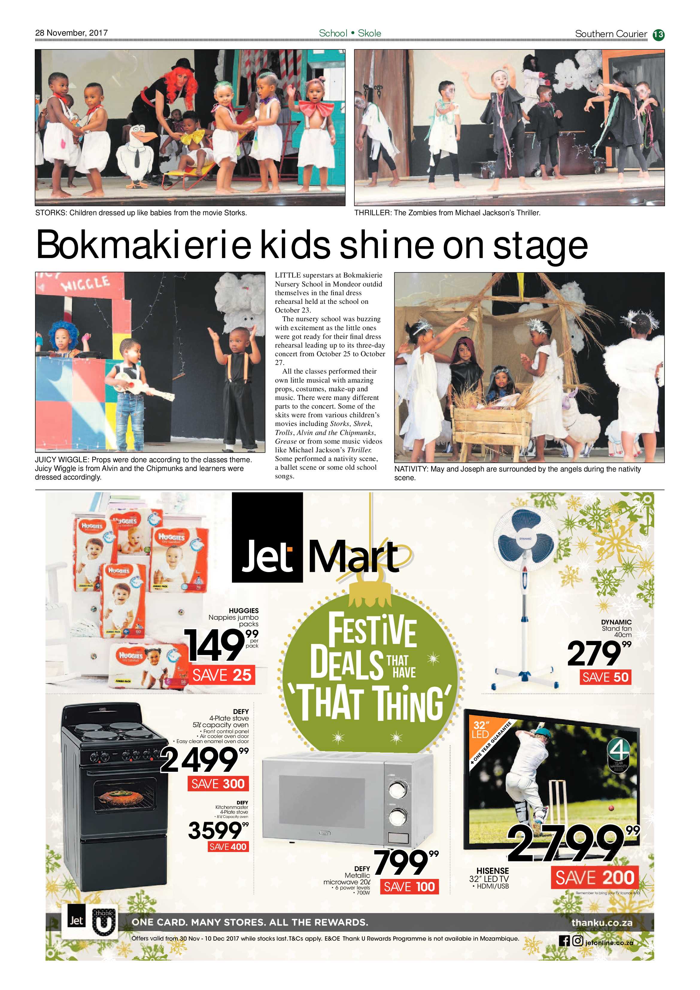 Southern Courier 28 November 2017 page 13