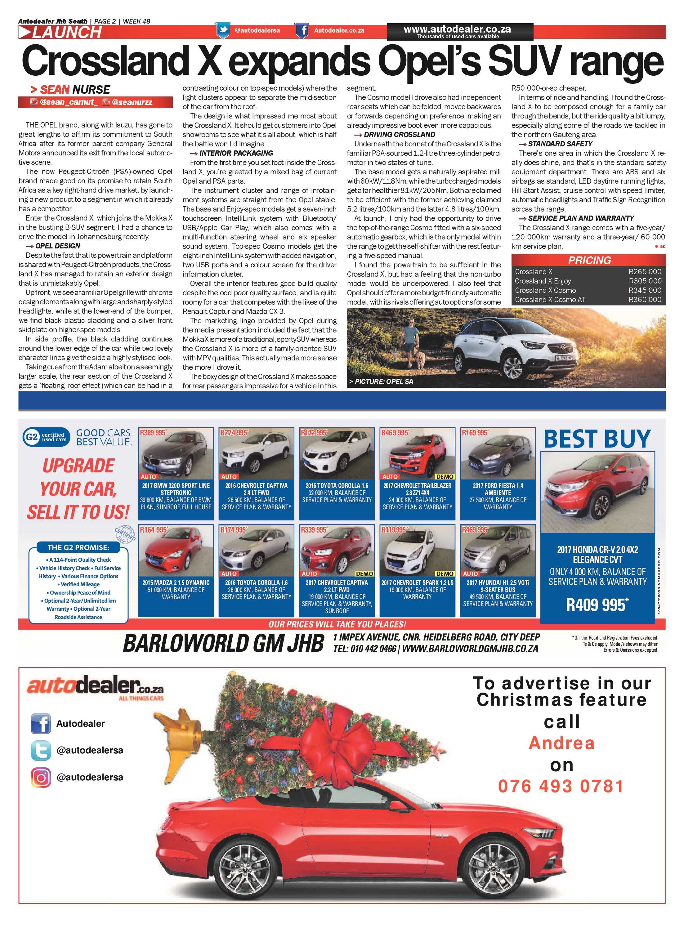 Southern Courier 28 November 2017 page 26