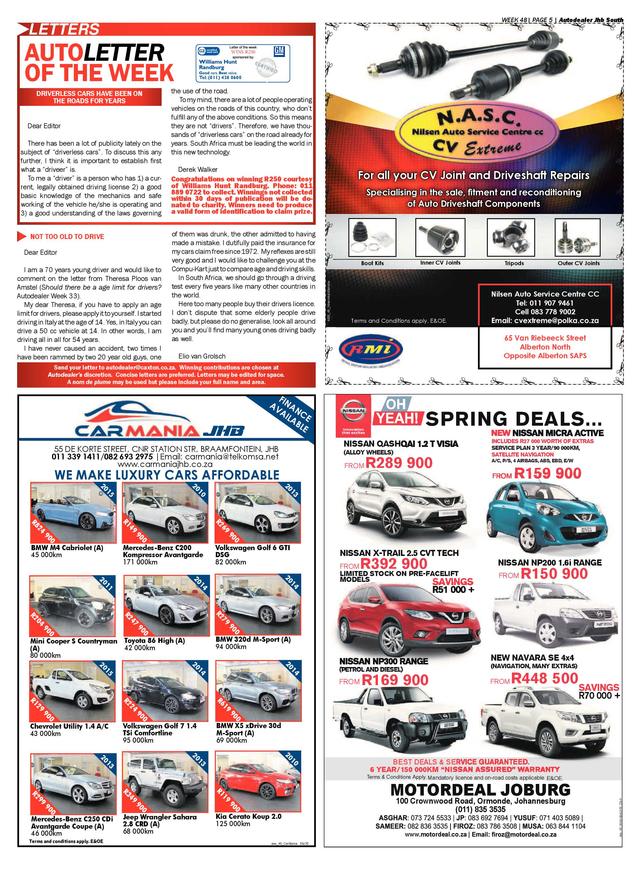 Southern Courier 28 November 2017 page 29