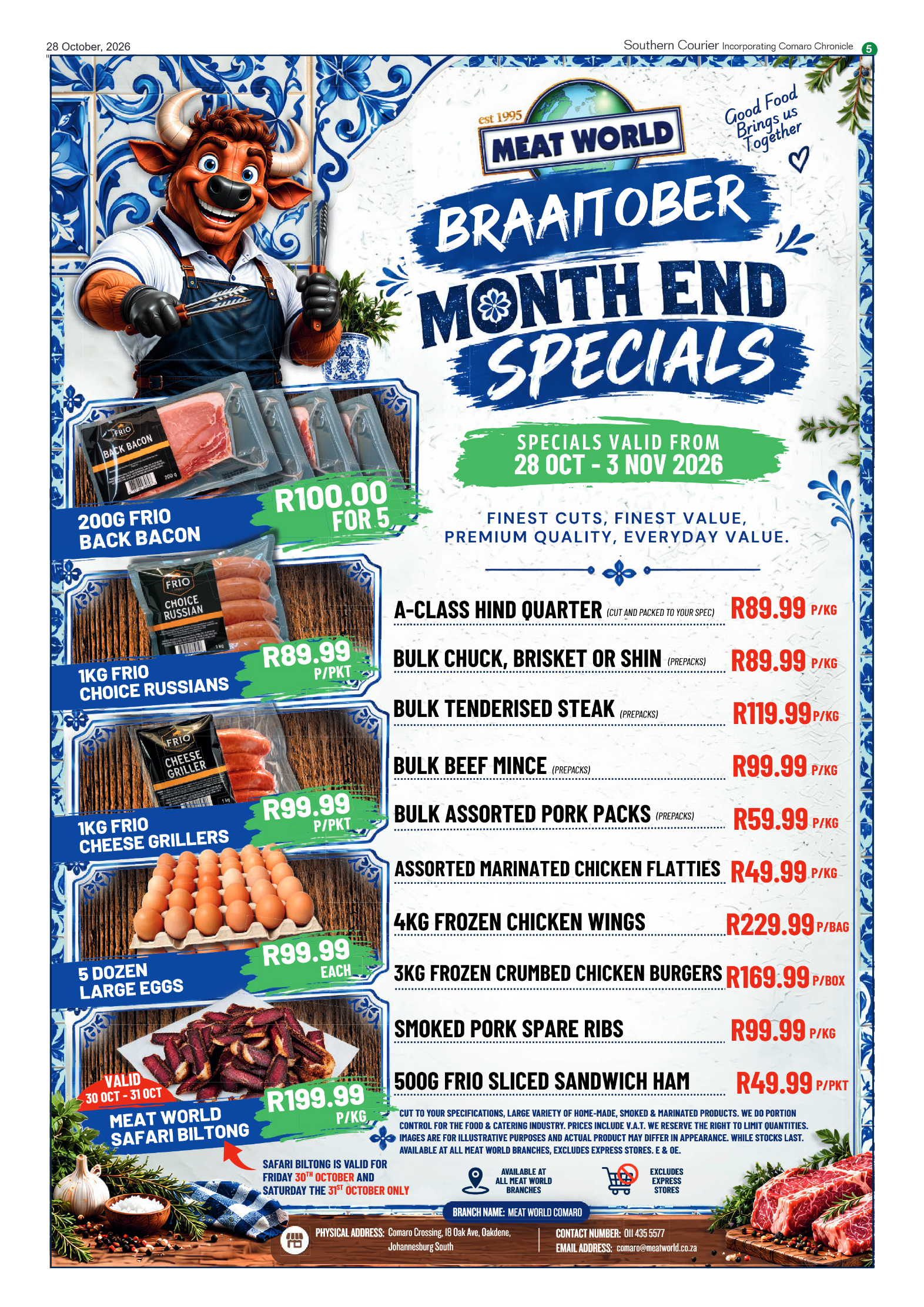 Southern Courier 28 October 2026 page 5
