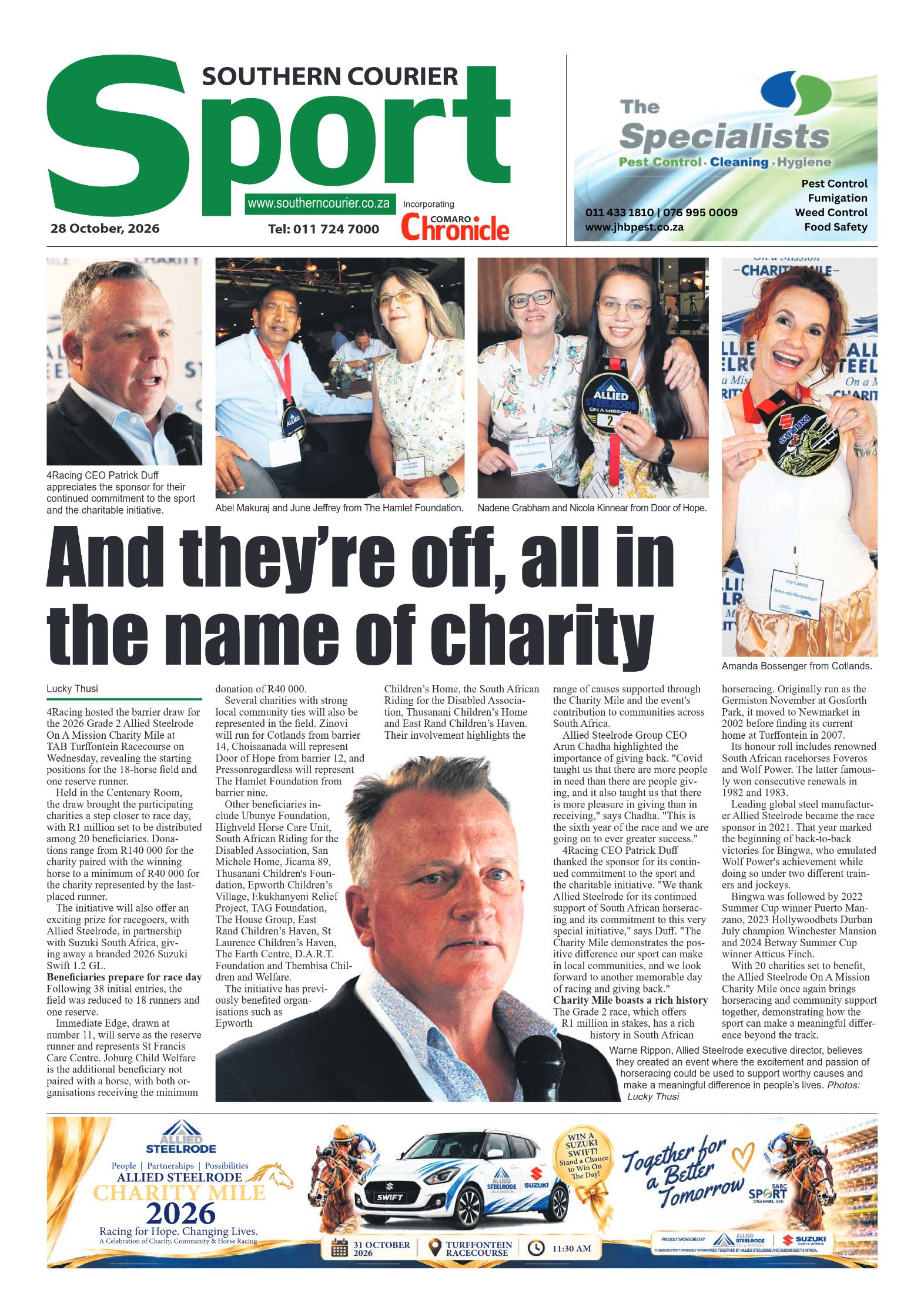 Southern Courier 28 October 2026 page 8