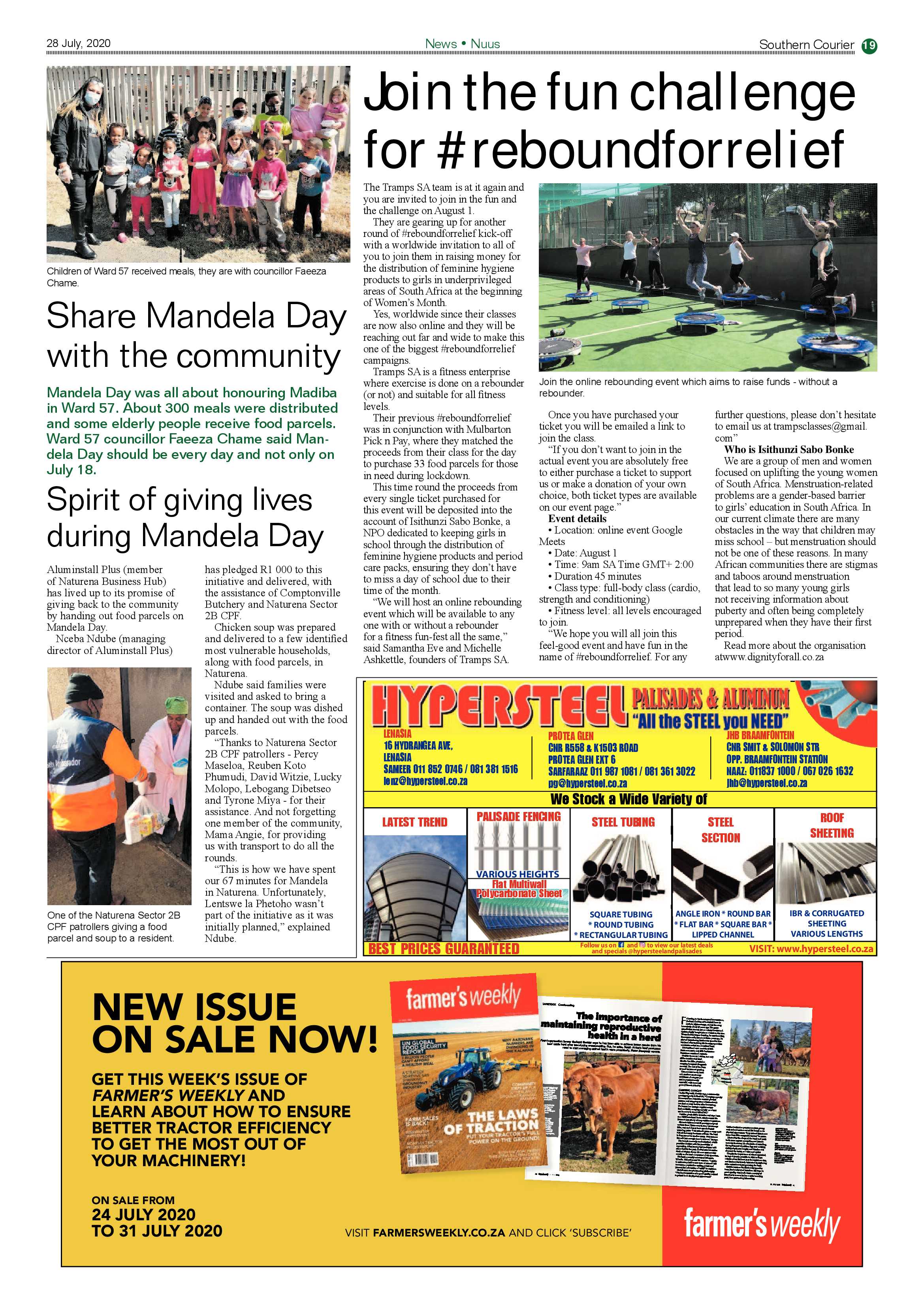 Southern Courier 28 July 2020 page 19