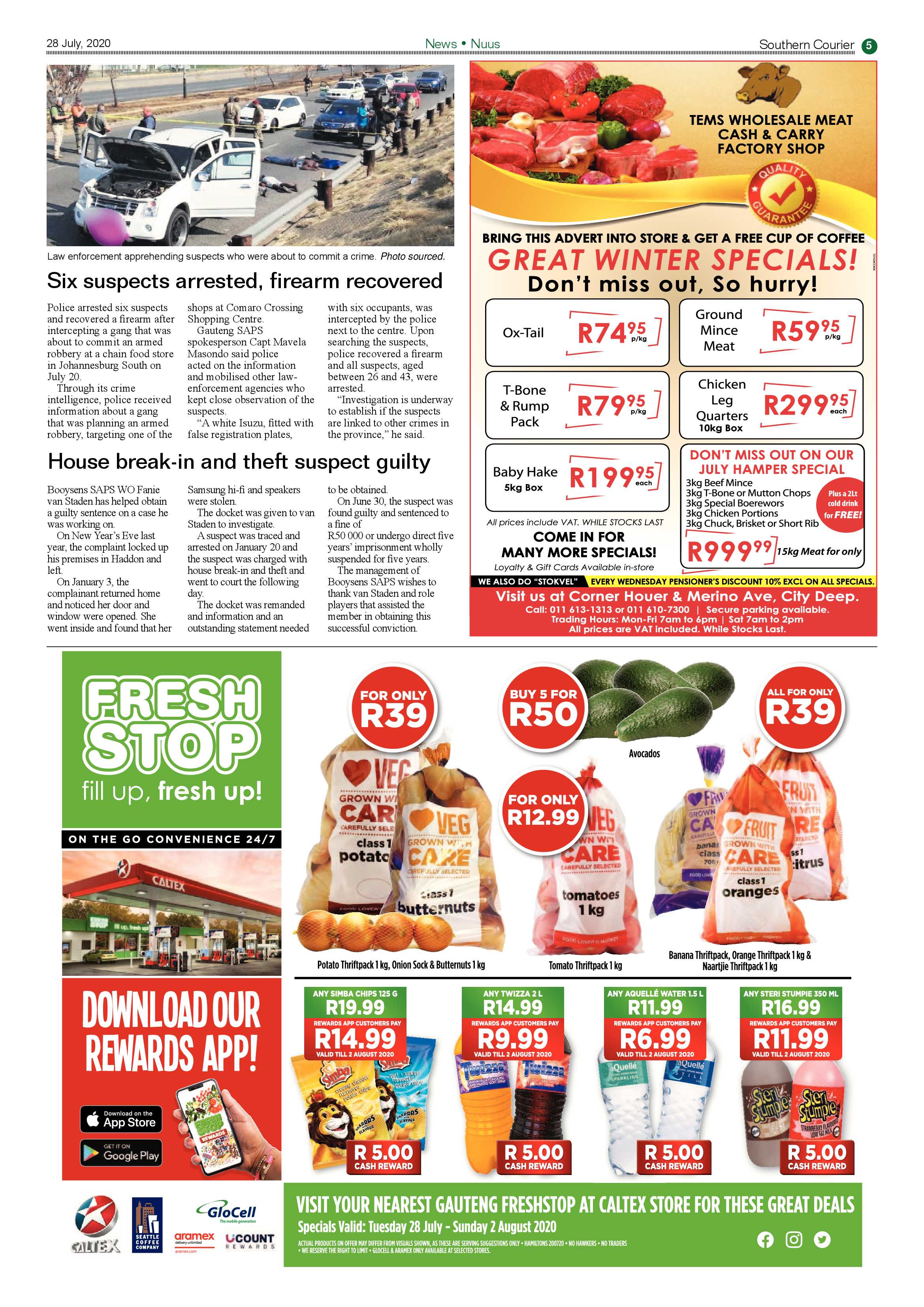 Southern Courier 28 July 2020 page 5