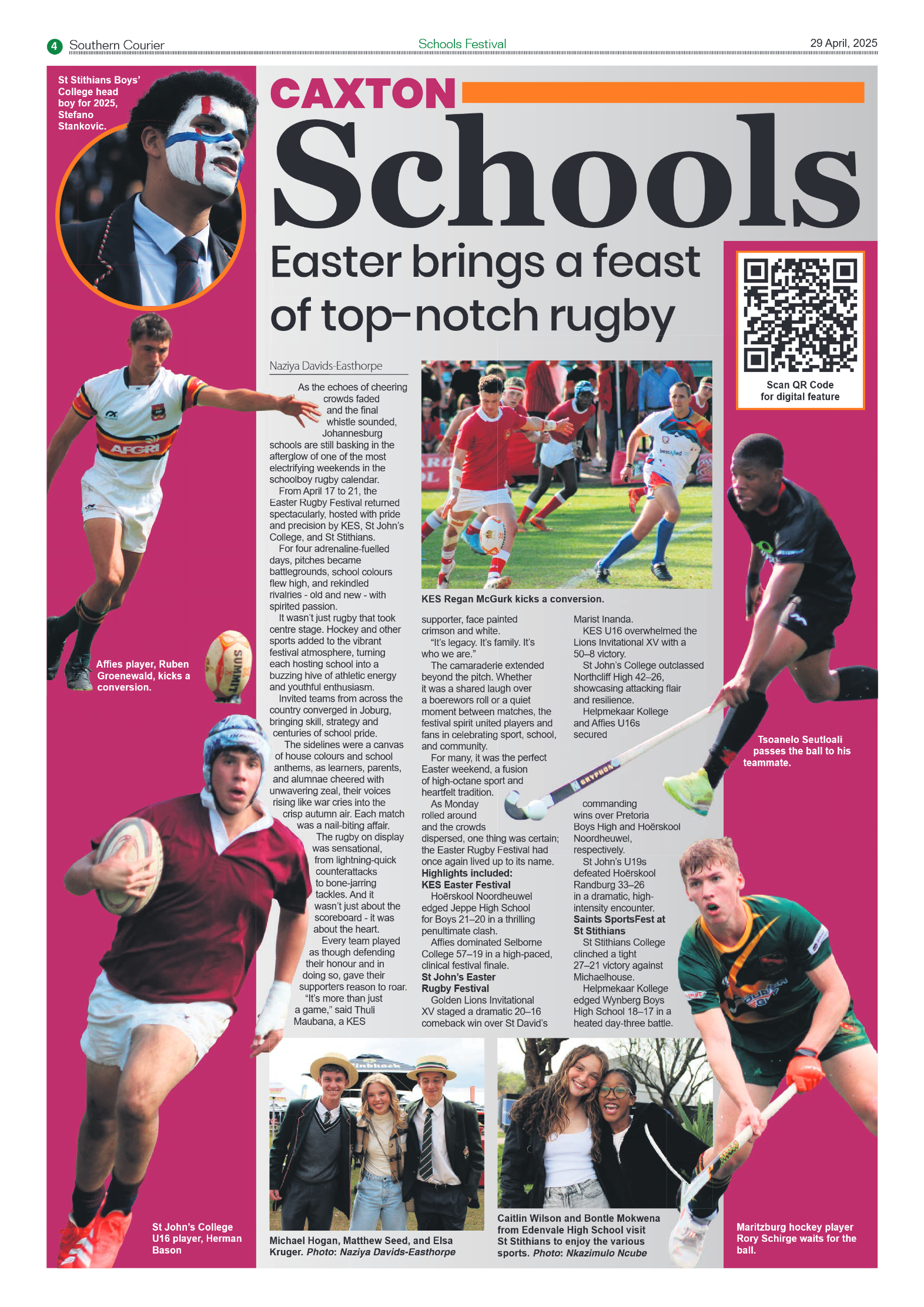 Southern Courier 29 April 2025 page 4