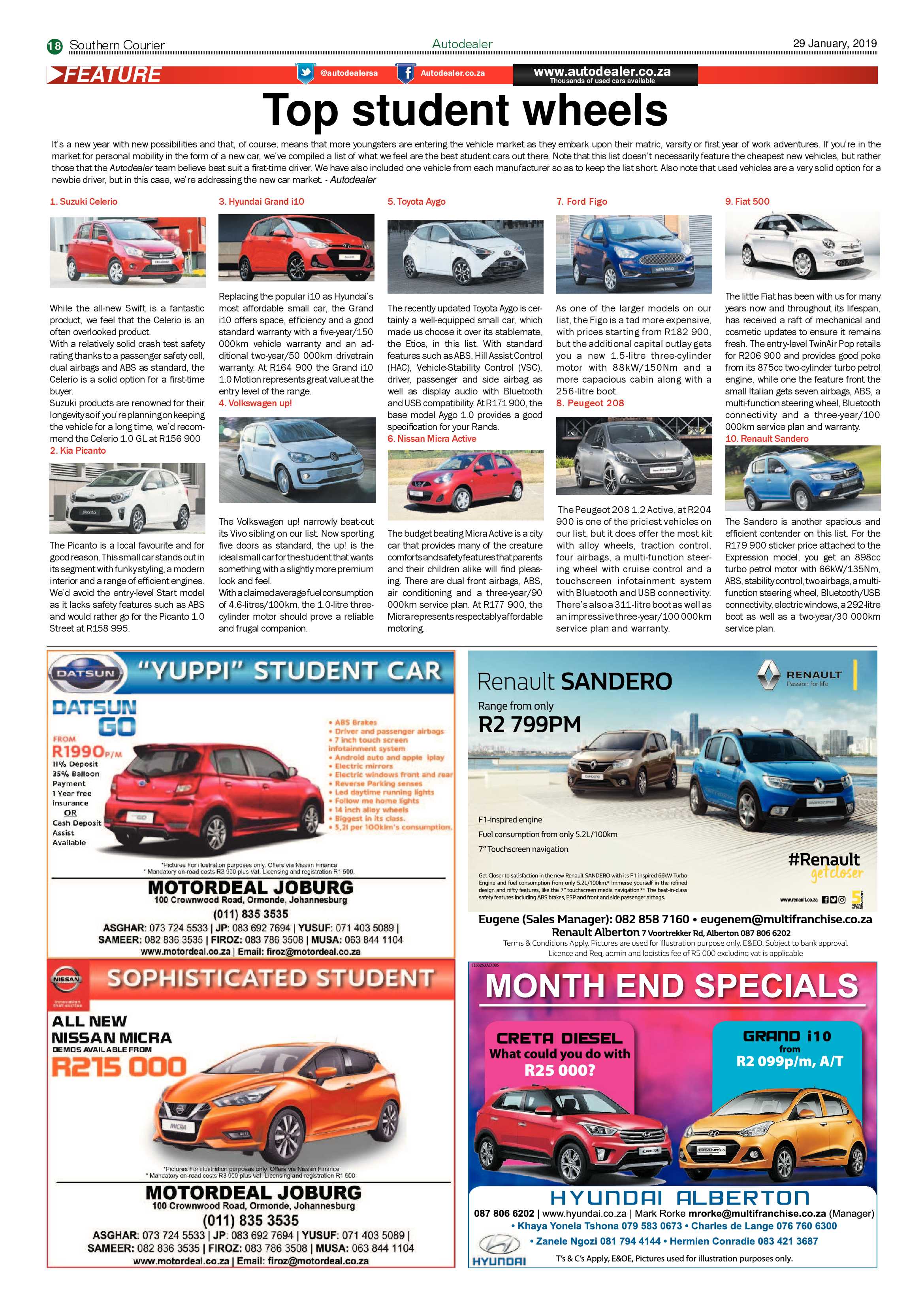 Southern Courier 29 January 2019 page 18