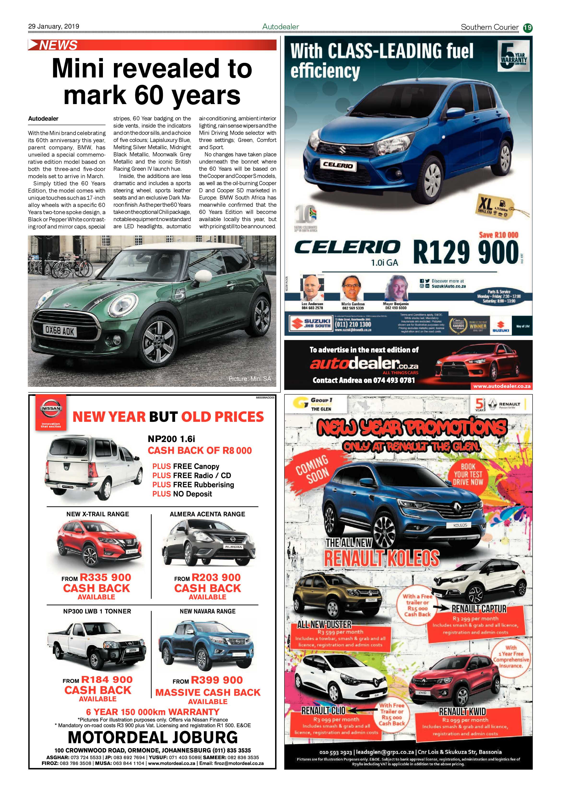 Southern Courier 29 January 2019 page 19