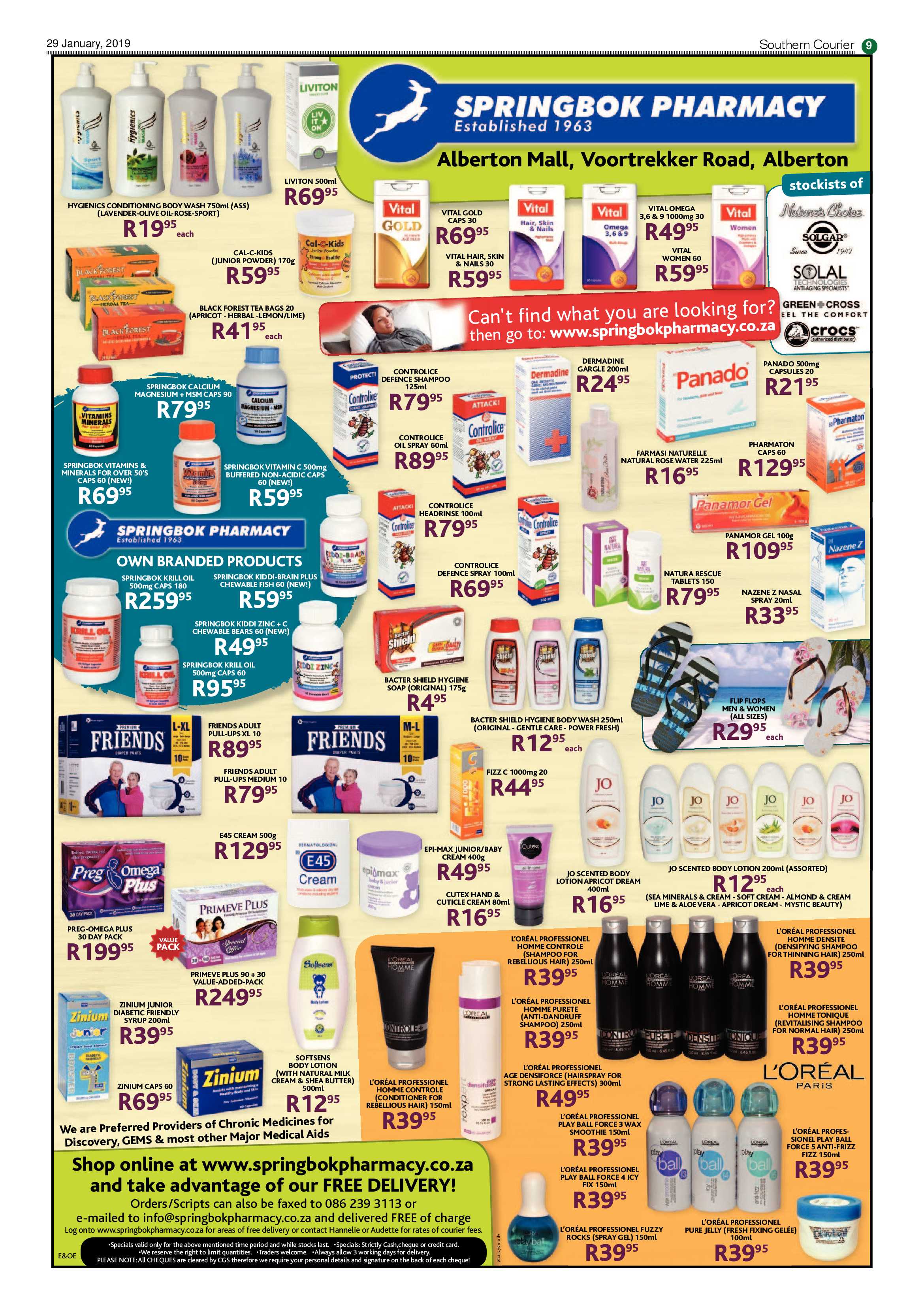 Southern Courier 29 January 2019 page 9