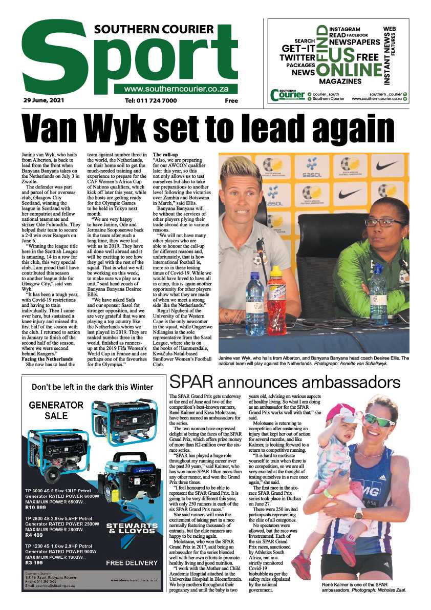 Southern Courier 29 June 2021 page 16