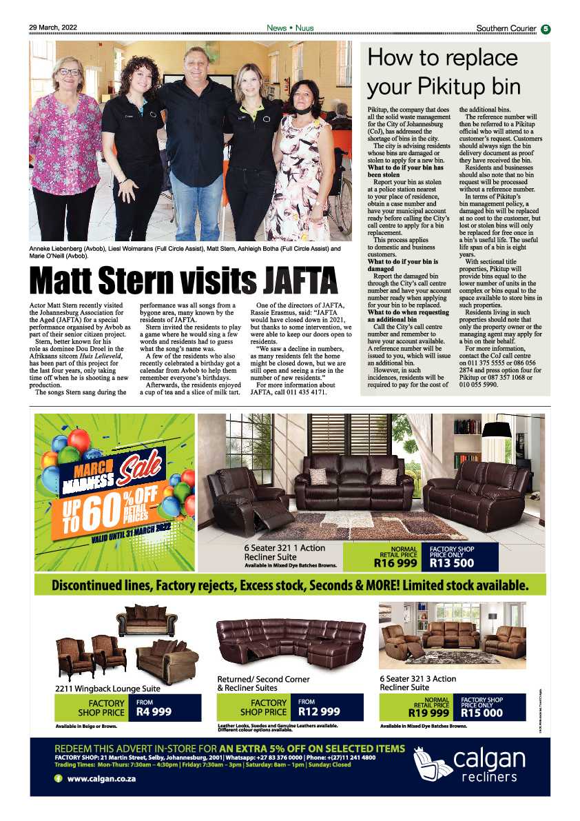 Southern Courier 29 March 2022 page 5