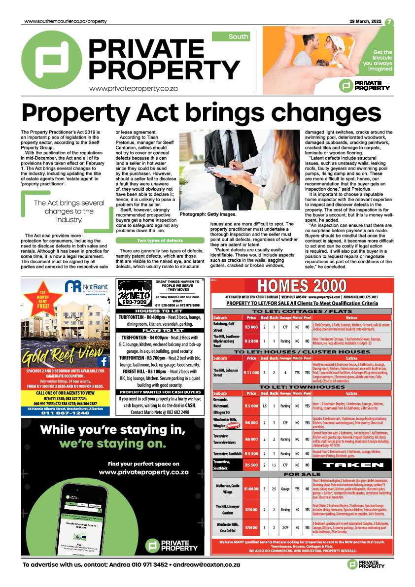 Southern Courier 29 March 2022 page 7
