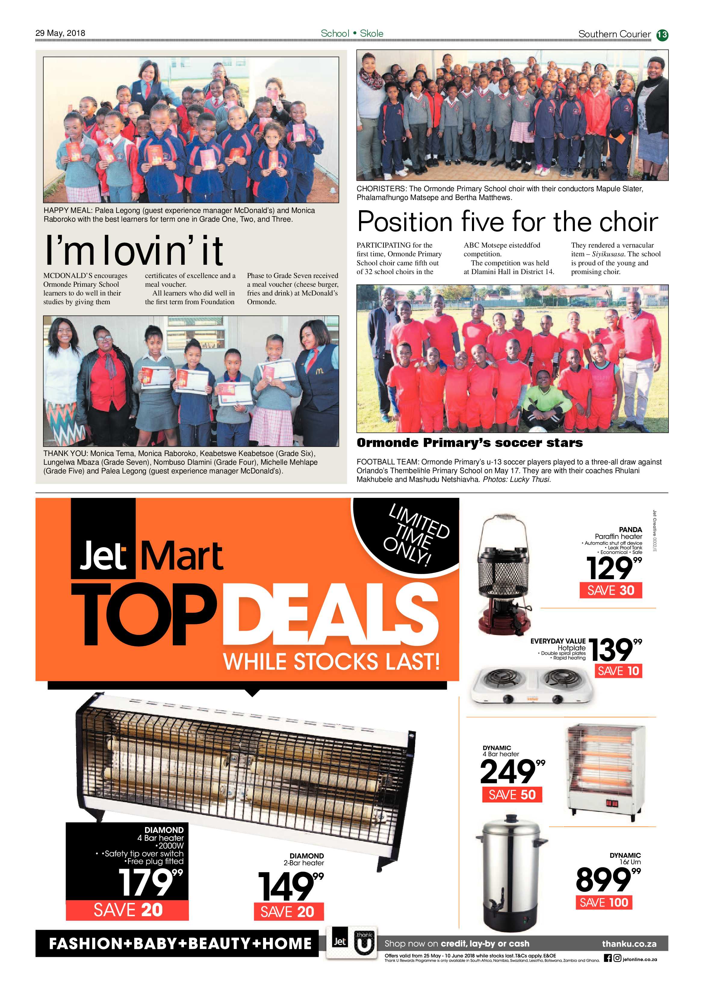 Southern Courier 29 May 2018 page 15