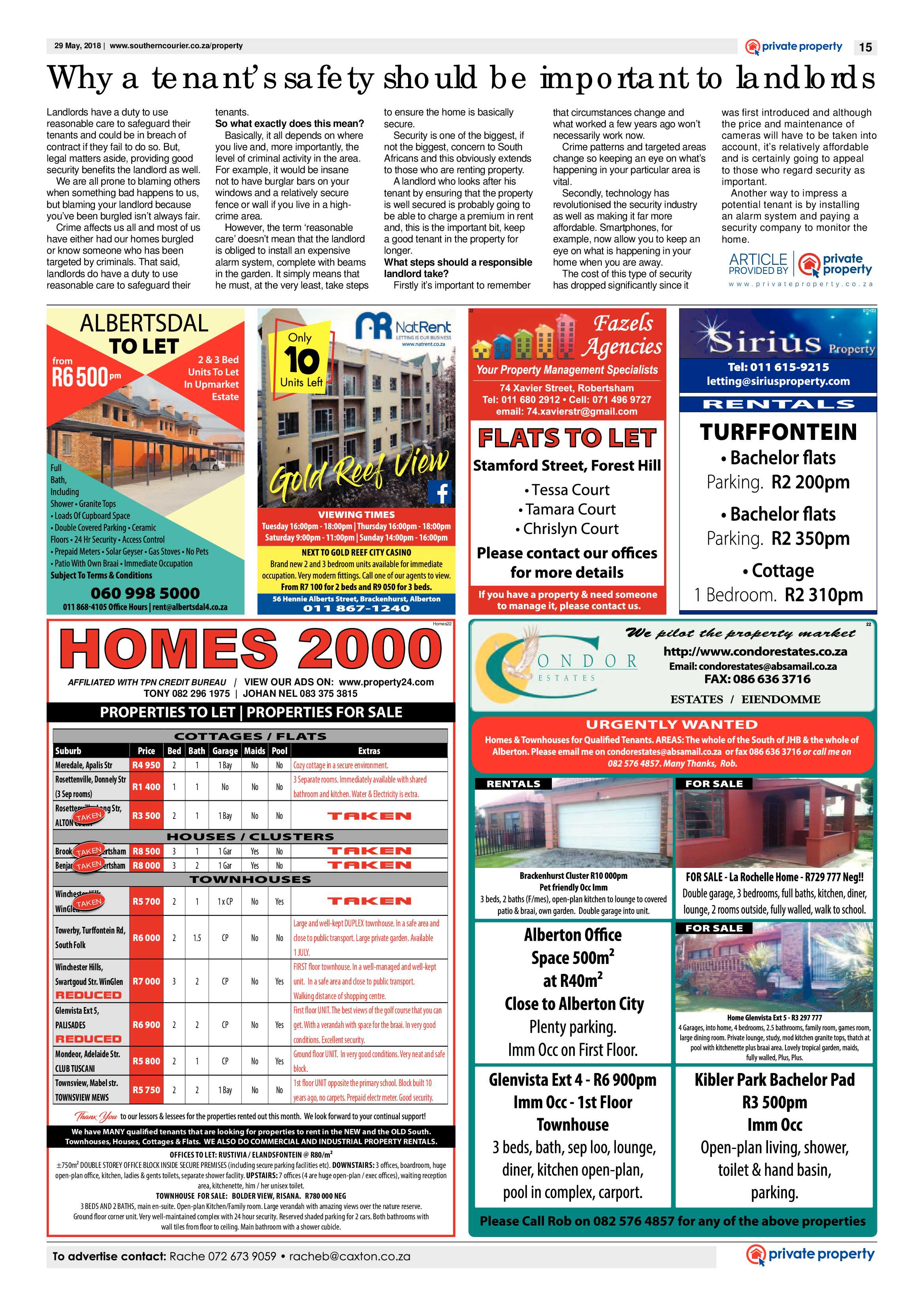 Southern Courier 29 May 2018 page 17