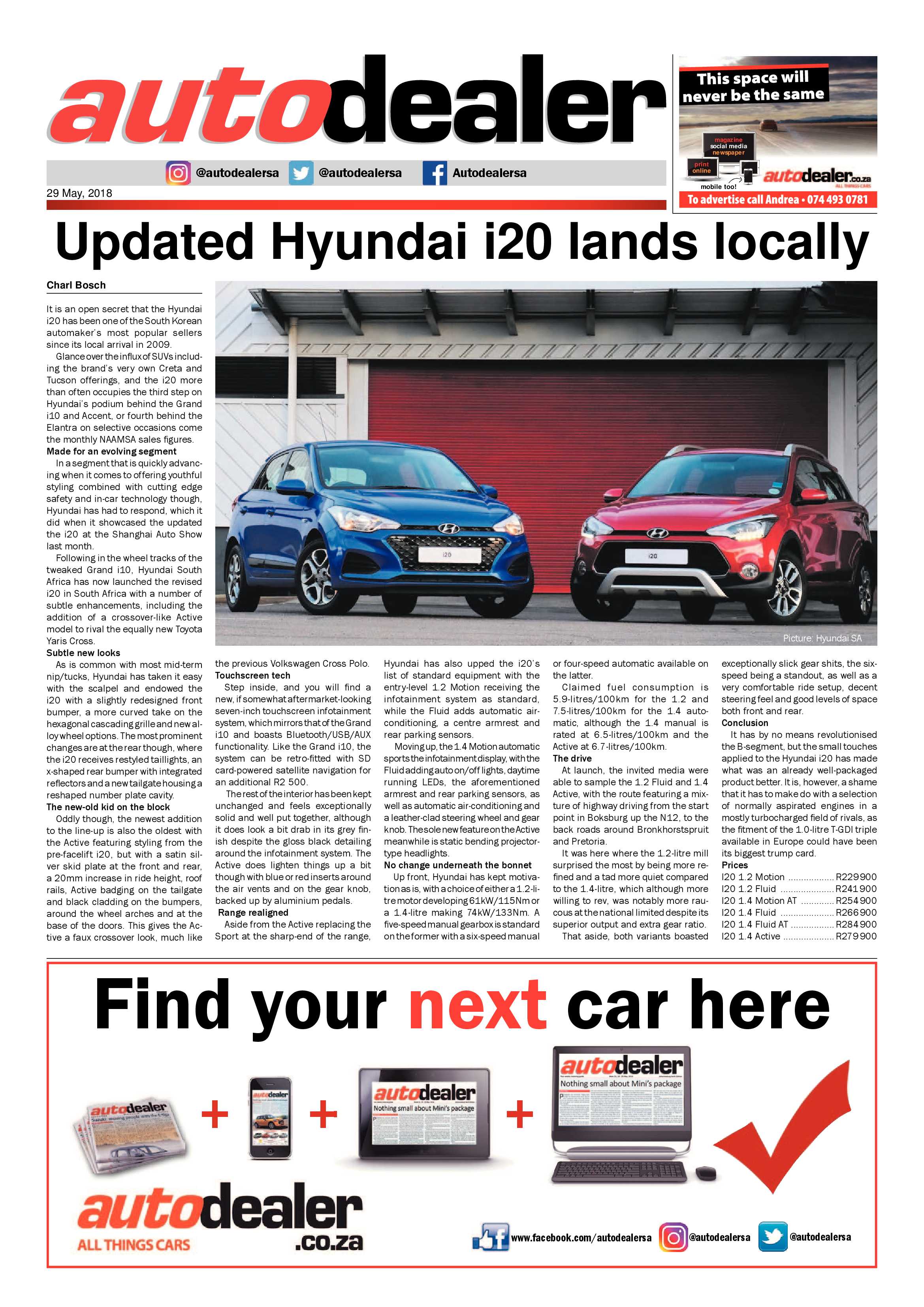Southern Courier 29 May 2018 page 23