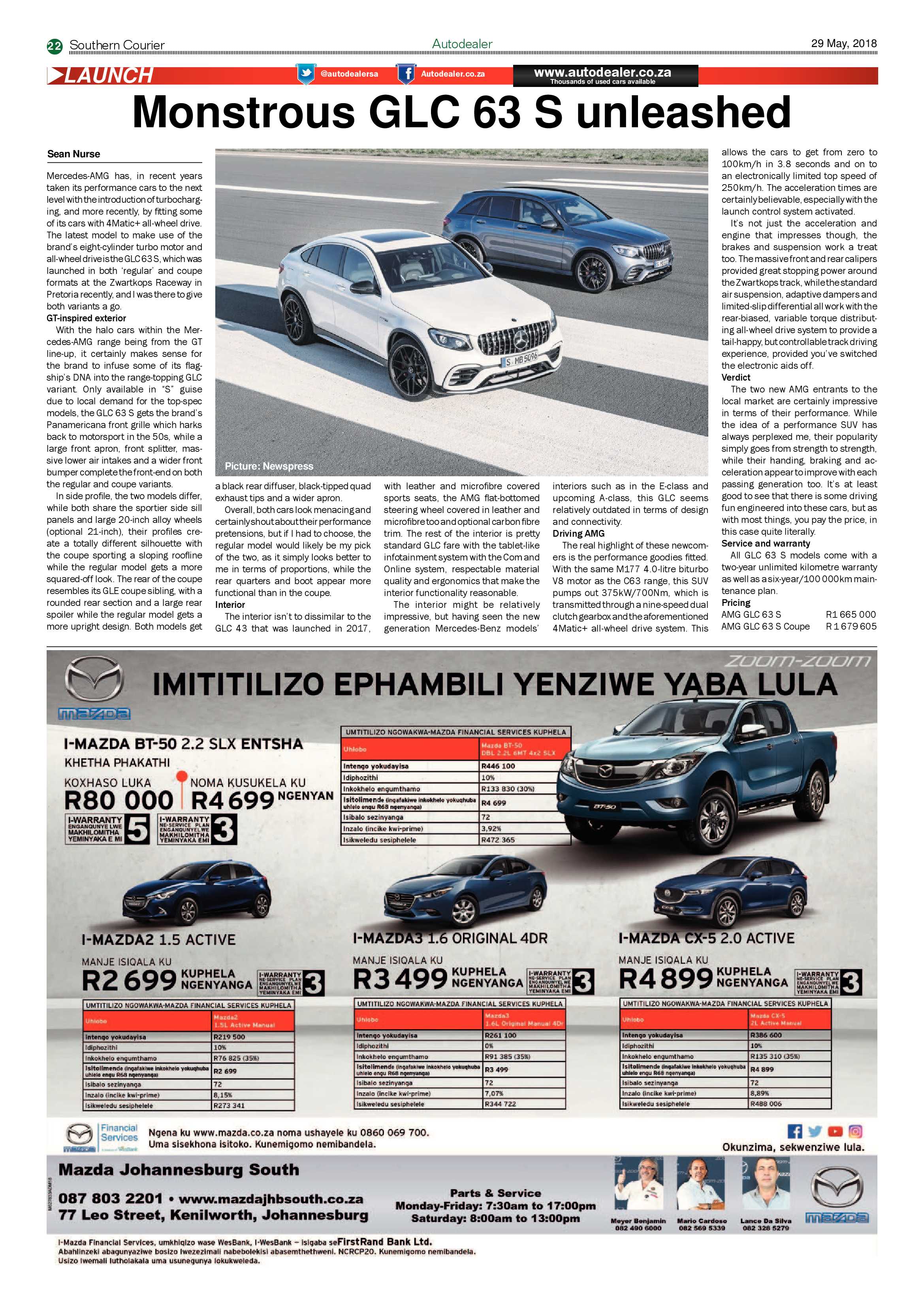 Southern Courier 29 May 2018 page 24