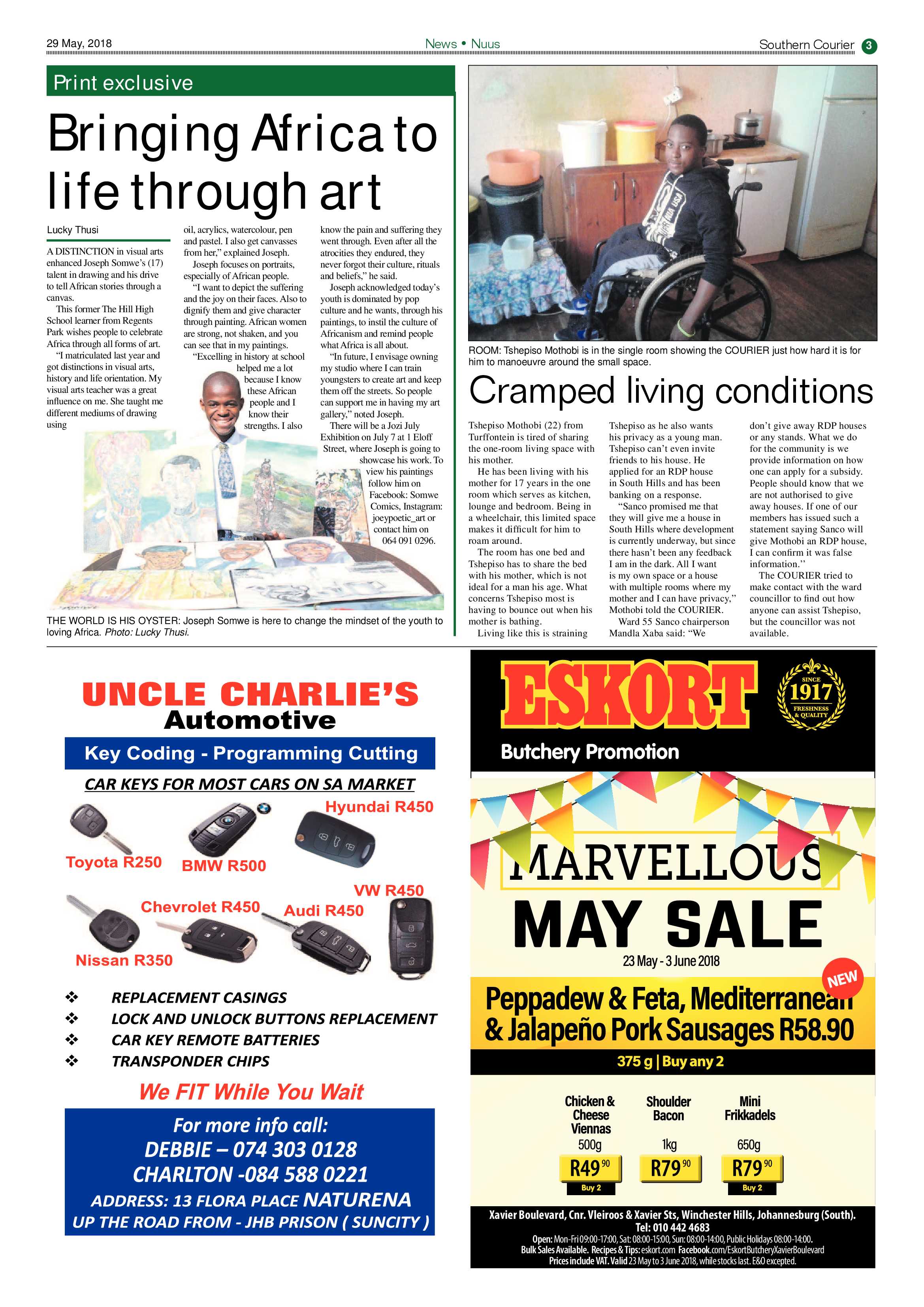 Southern Courier 29 May 2018 page 5