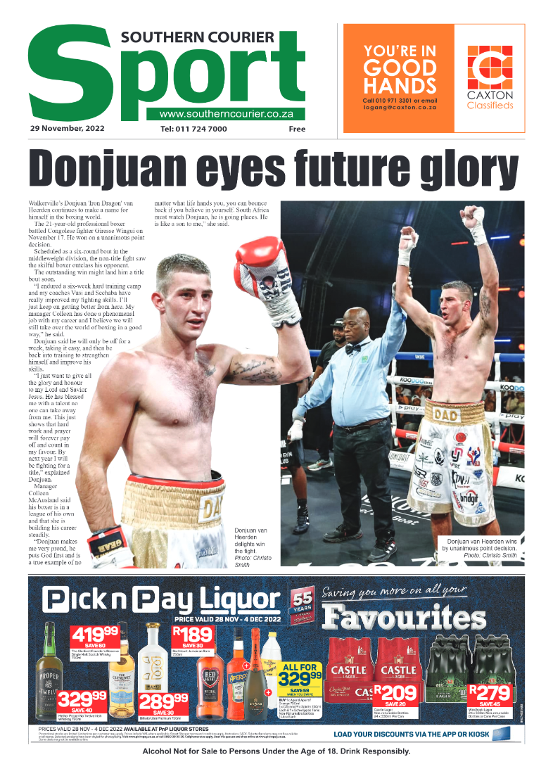 Southern Courier 29 Nov 2022 page 12