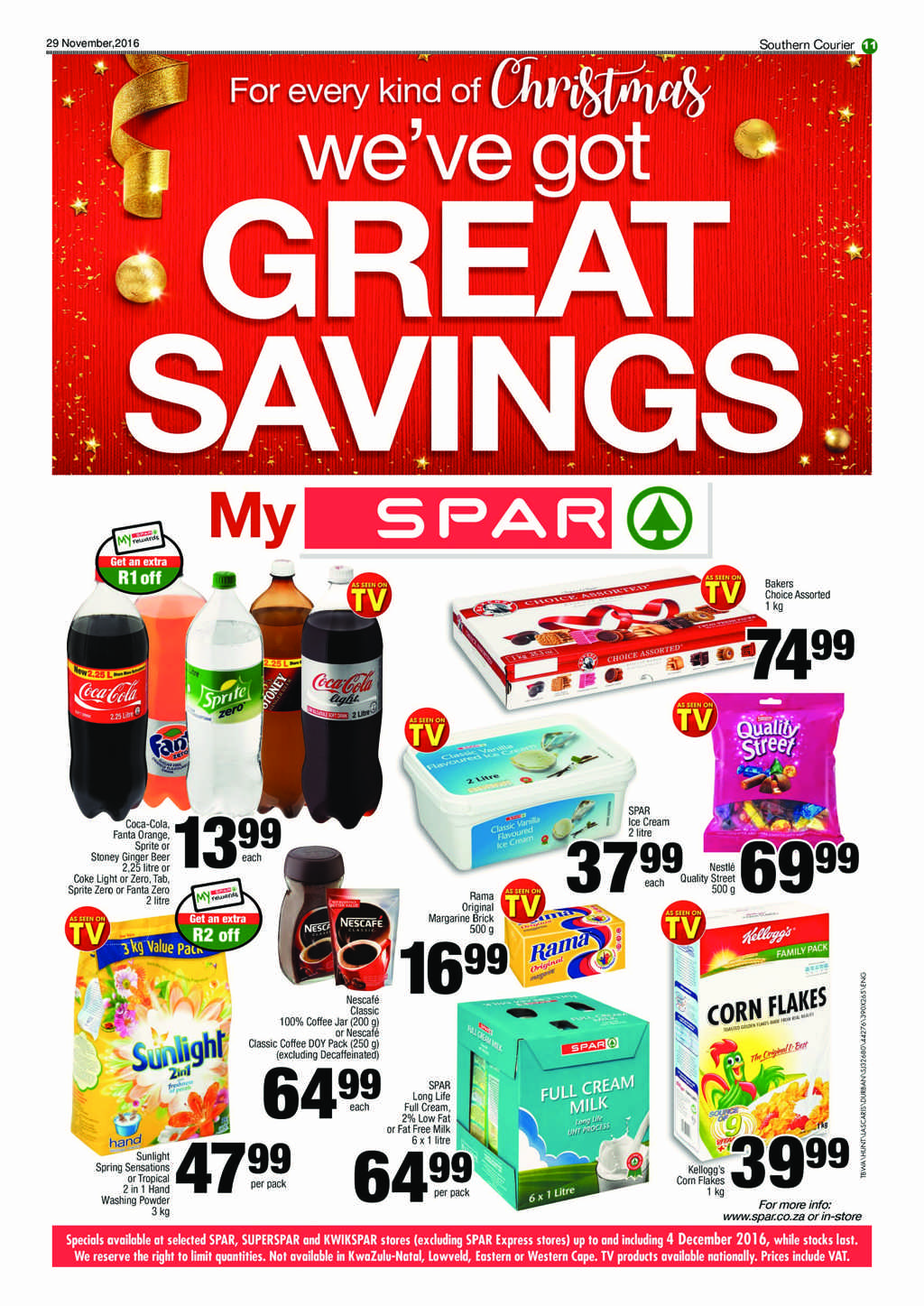 Southern Courier 29 November 2016 page 11