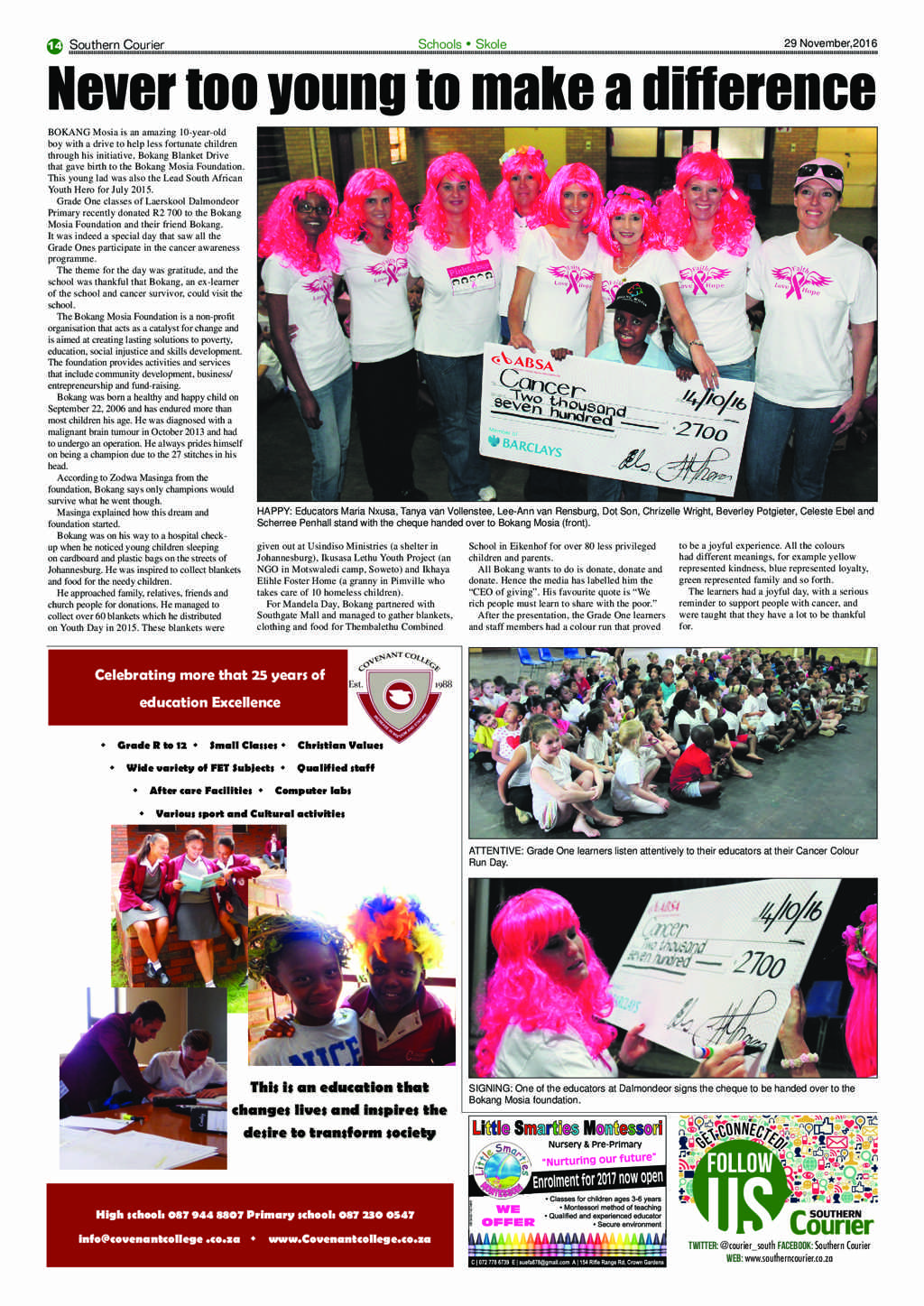Southern Courier 29 November 2016 page 14