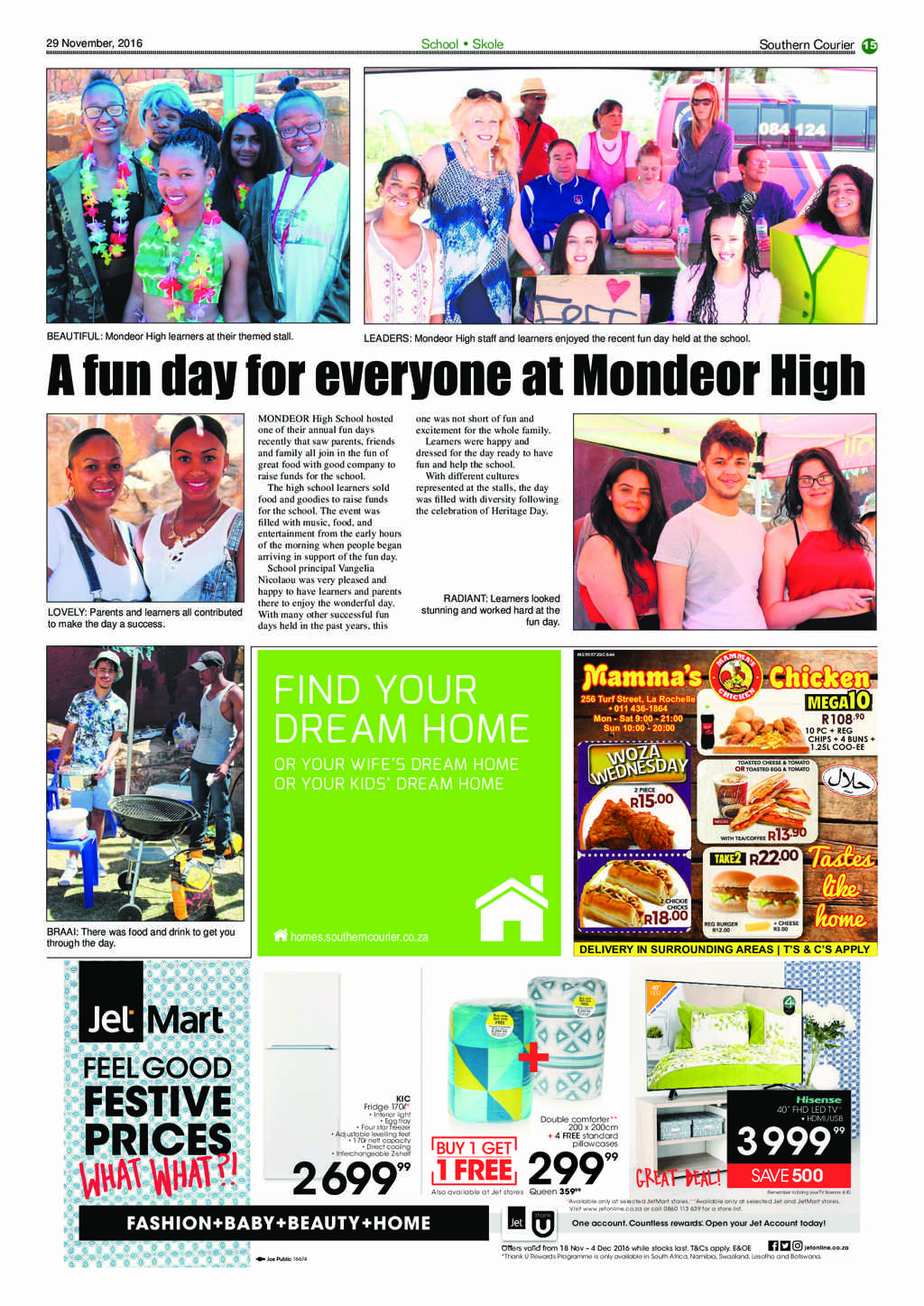 Southern Courier 29 November 2016 page 15