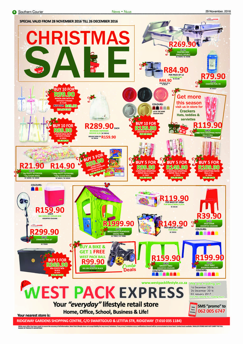 Southern Courier 29 November 2016 page 6
