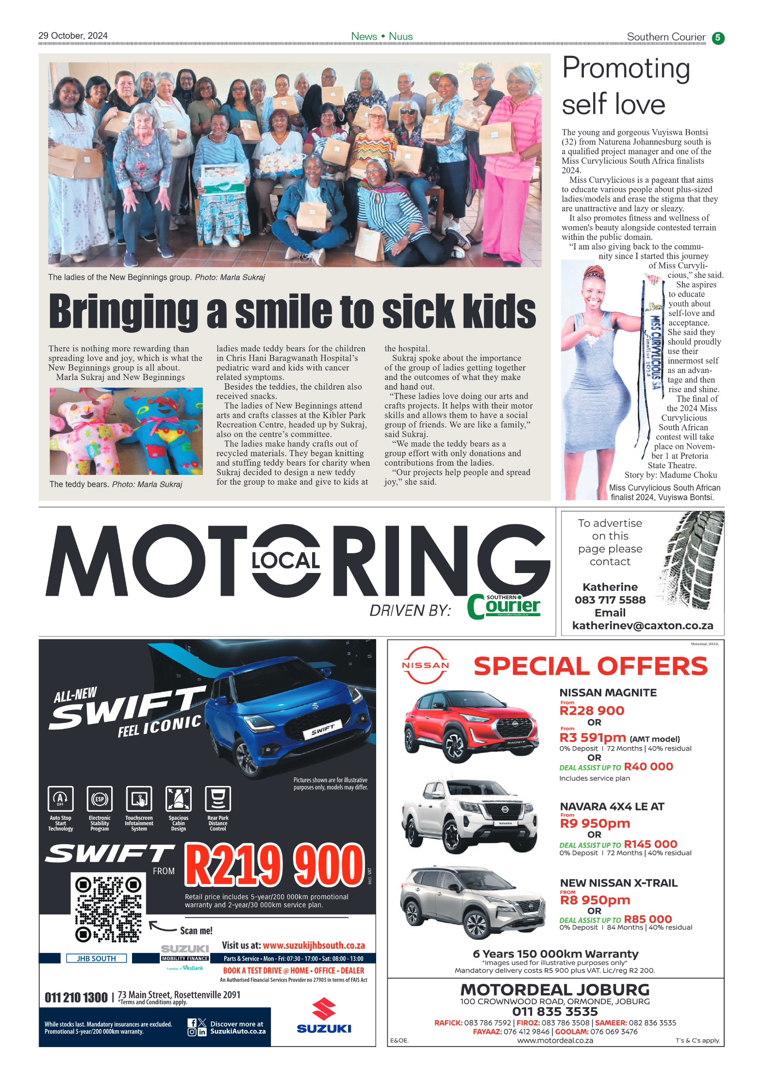 Southern Courier 29 October 2024 page 5