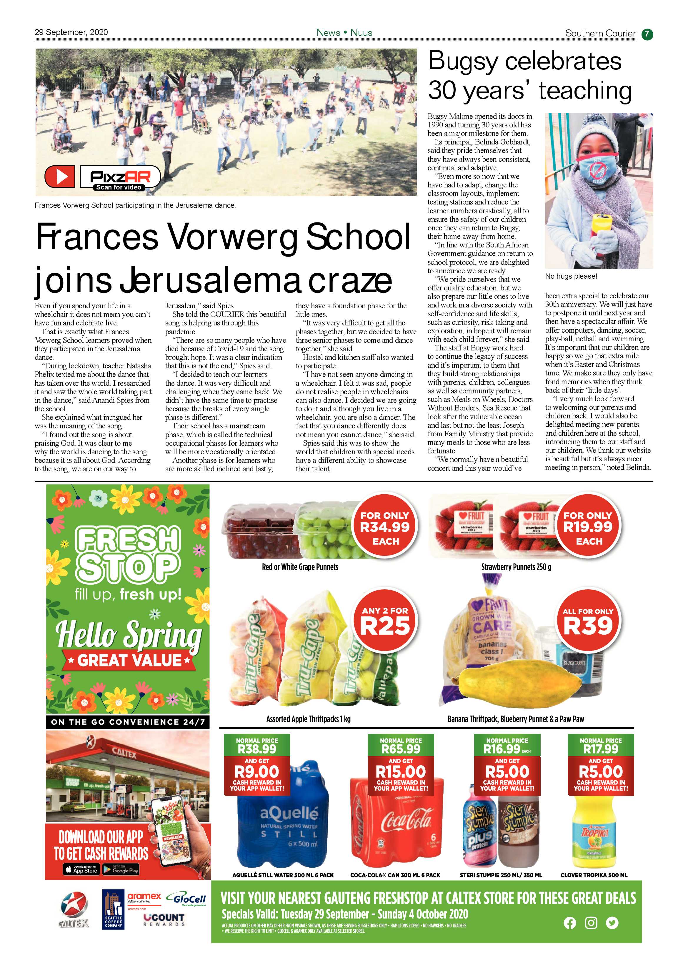 Southern Courier 29 September 2020 page 7