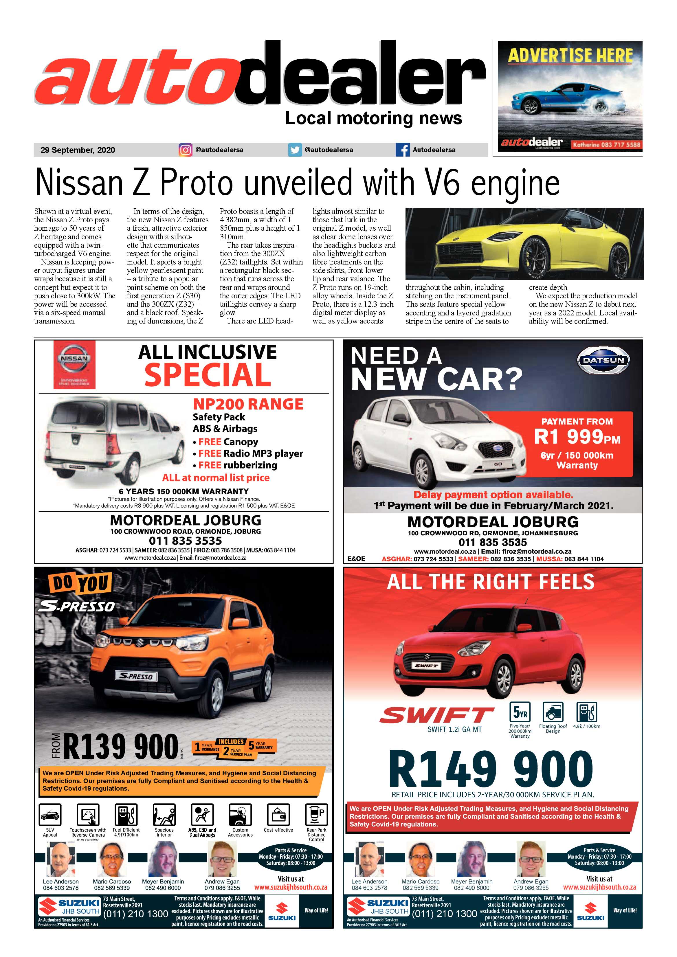 Southern Courier 29 September 2020 page 9