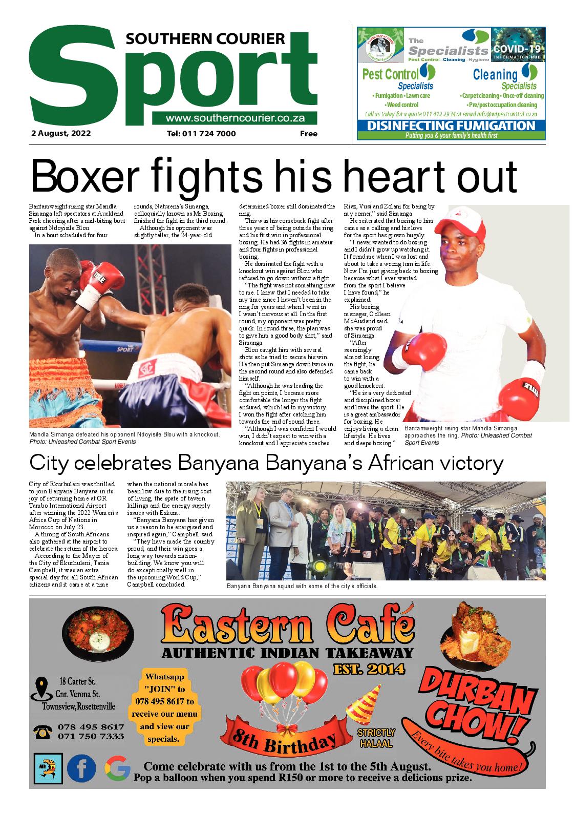 Southern Courier 2 Aug 2022 page 8