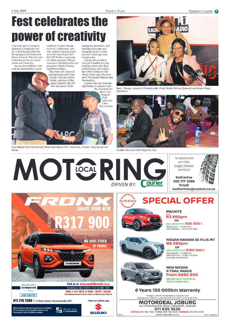 Southern Courier 2 July 2024 page 5