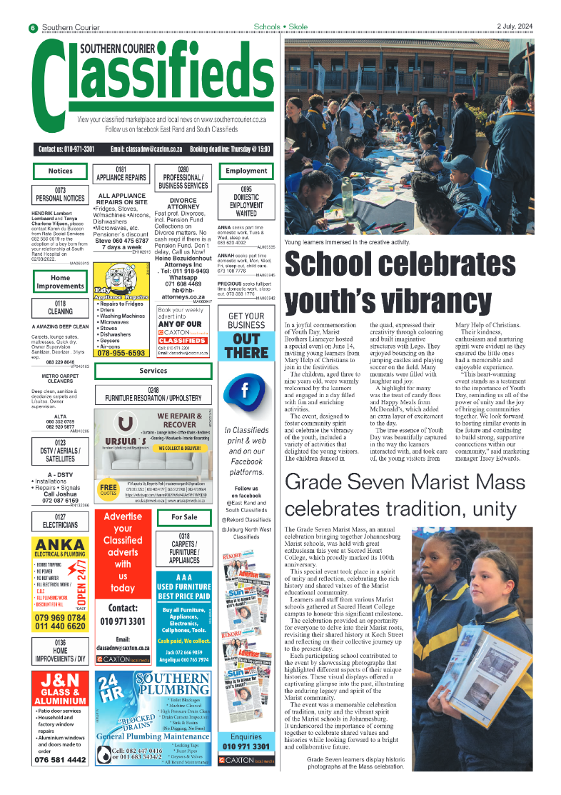 Southern Courier 2 July 2024 page 6