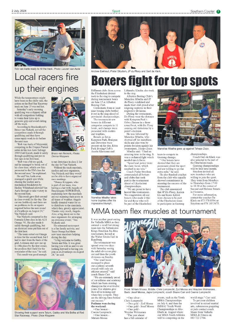 Southern Courier 2 July 2024 page 7