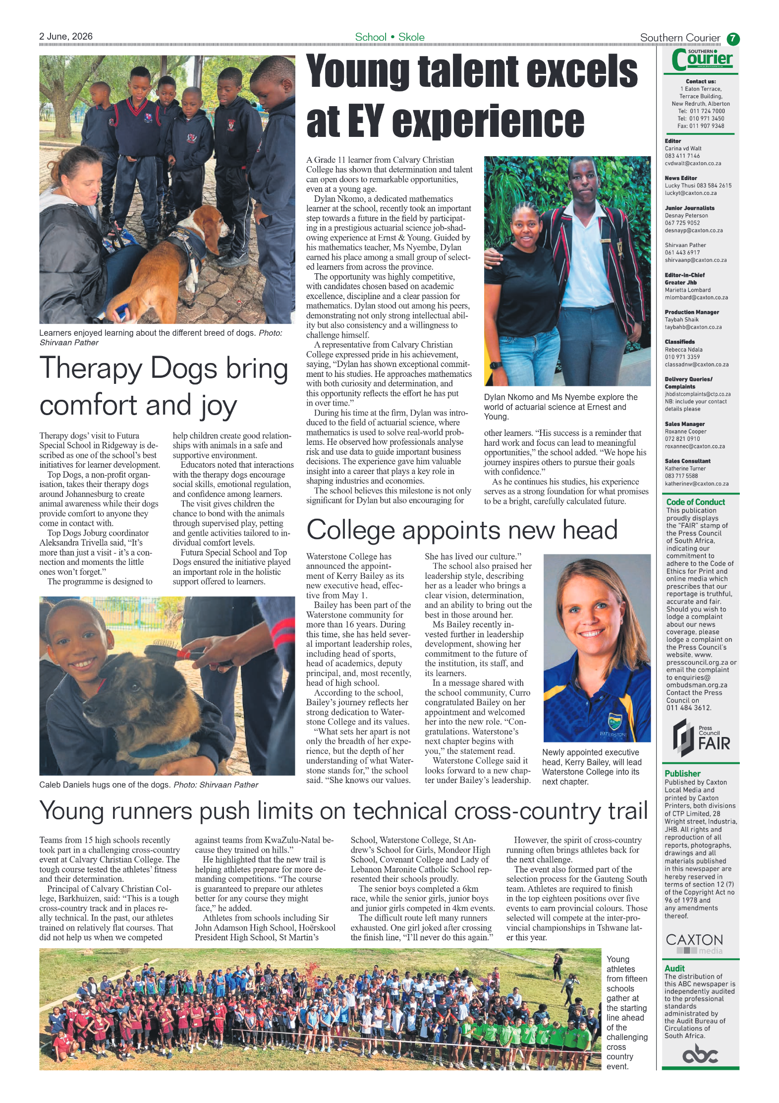 Southern Courier 2 June 2026 page 7