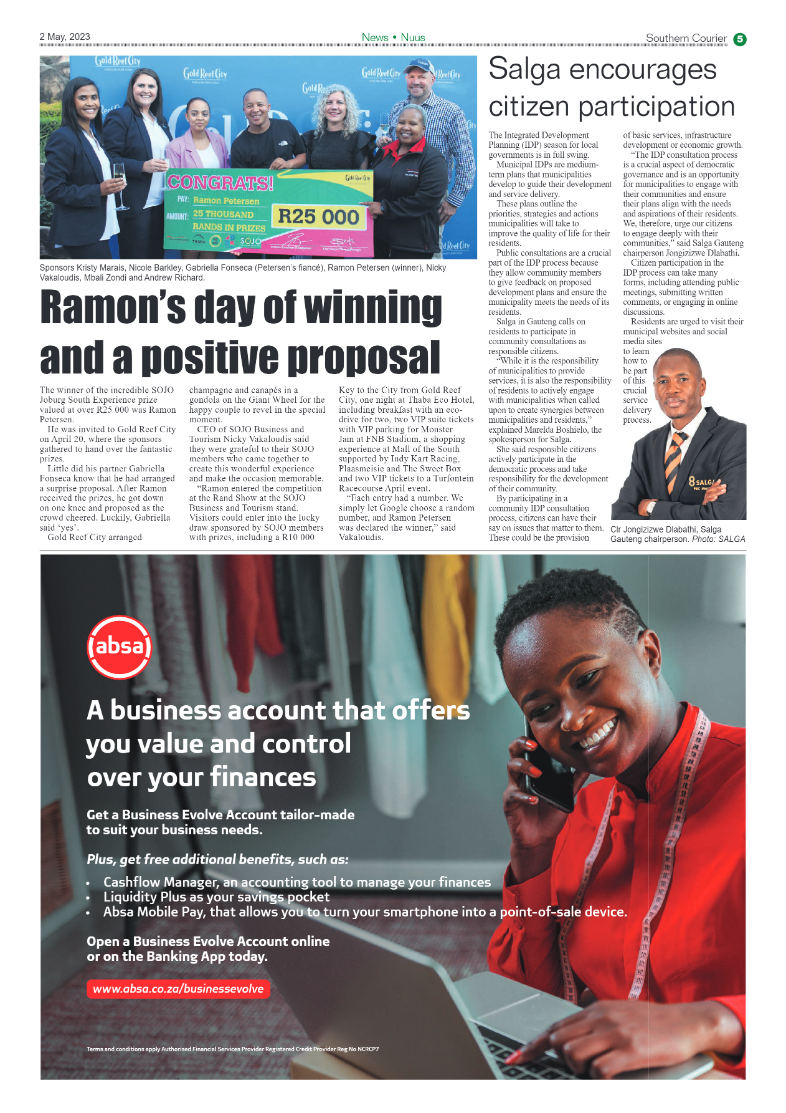 Southern Courier 2 May 2023 page 5
