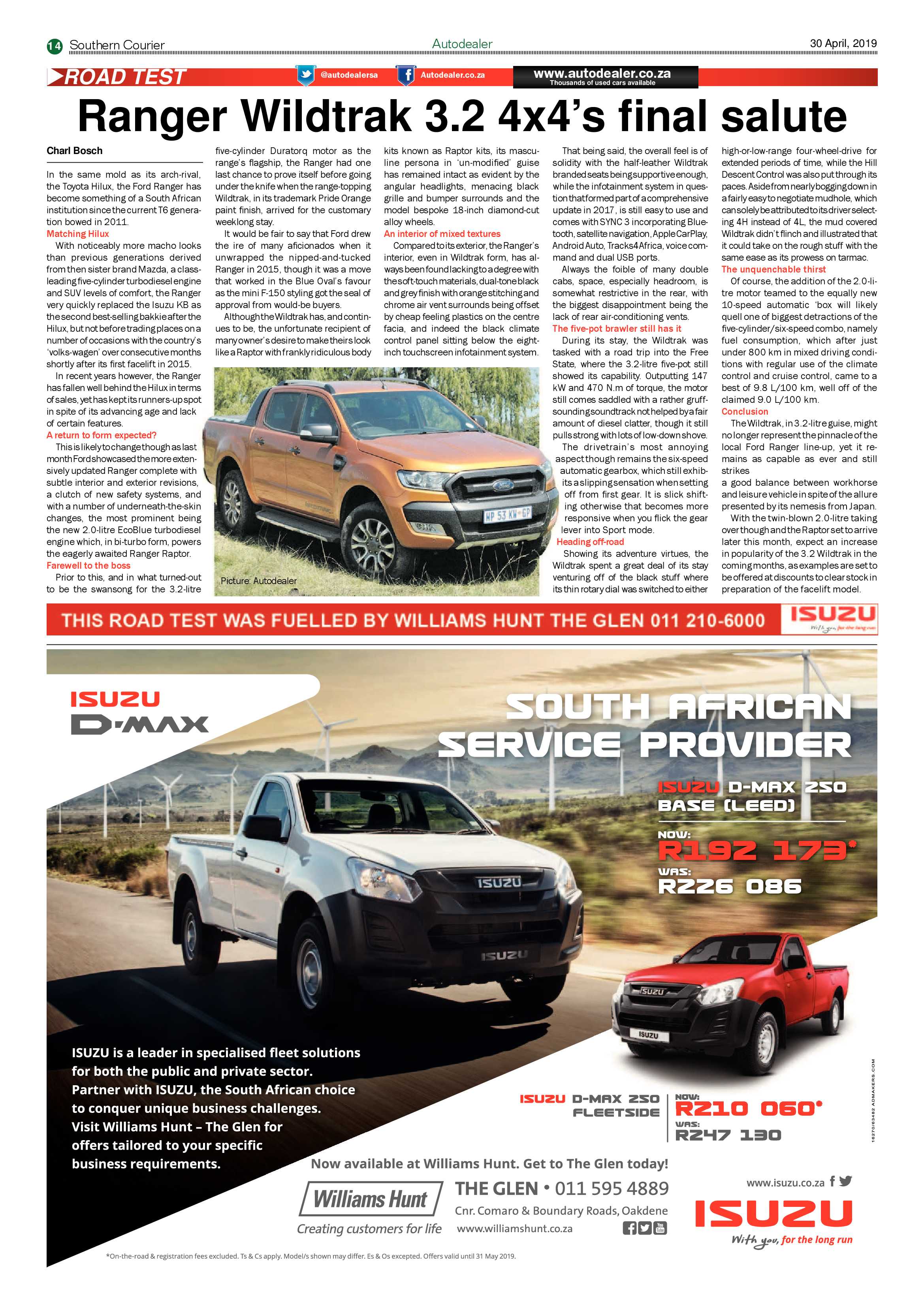 Southern Courier 30 April 2019 page 14