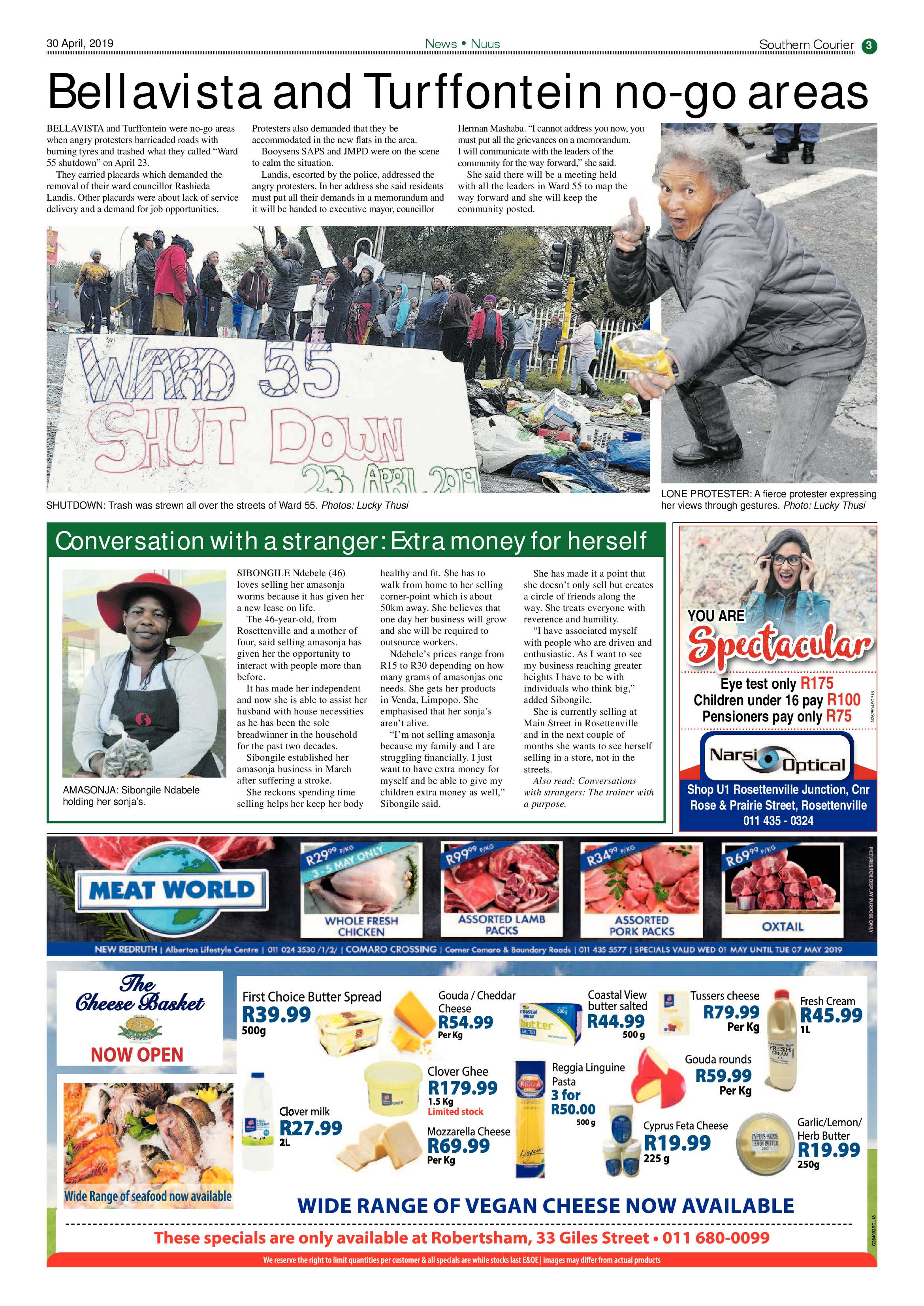 Southern Courier 30 April 2019 page 3