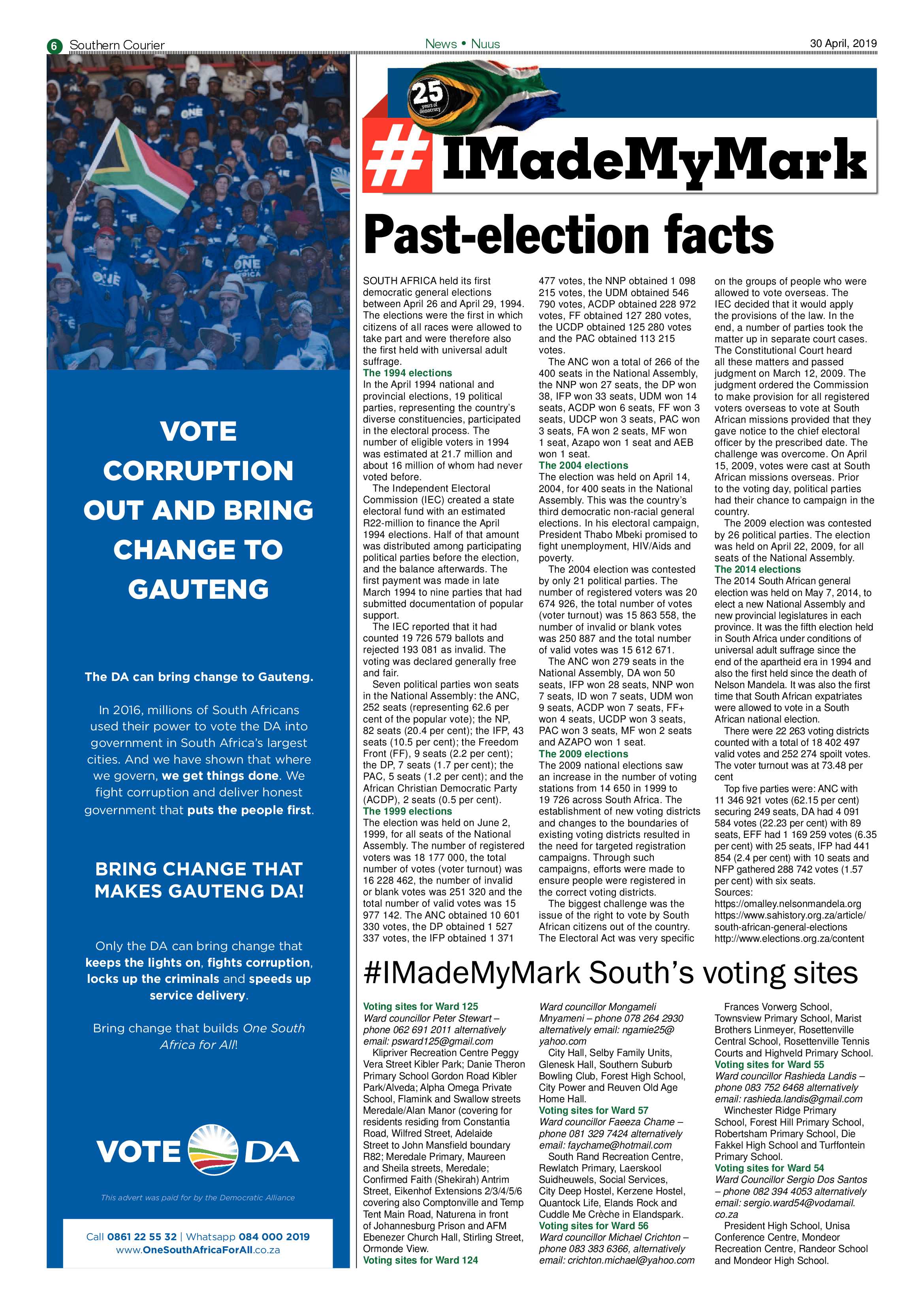 Southern Courier 30 April 2019 page 6