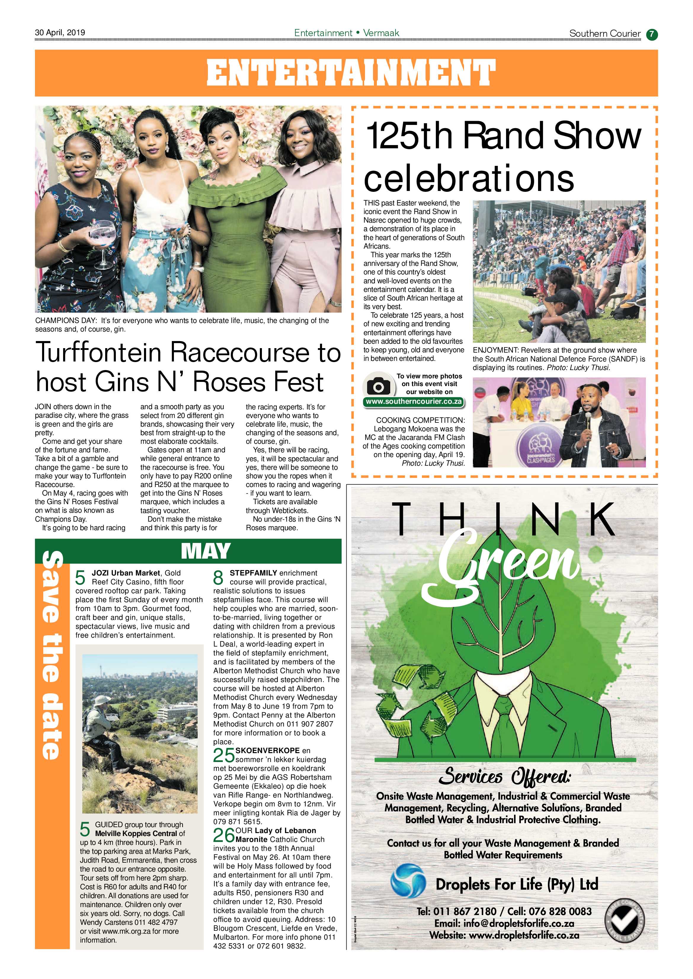 Southern Courier 30 April 2019 page 7