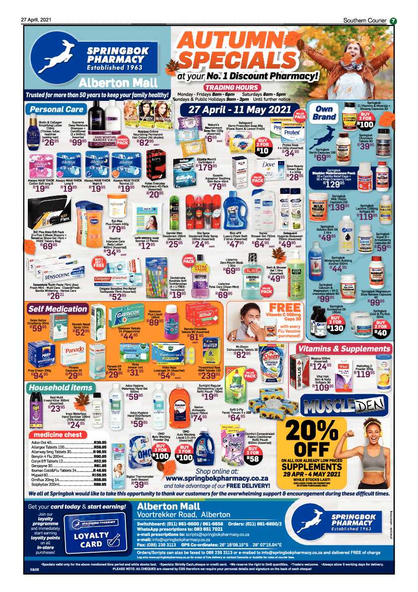 Southern Courier 30 April 2021 page 7