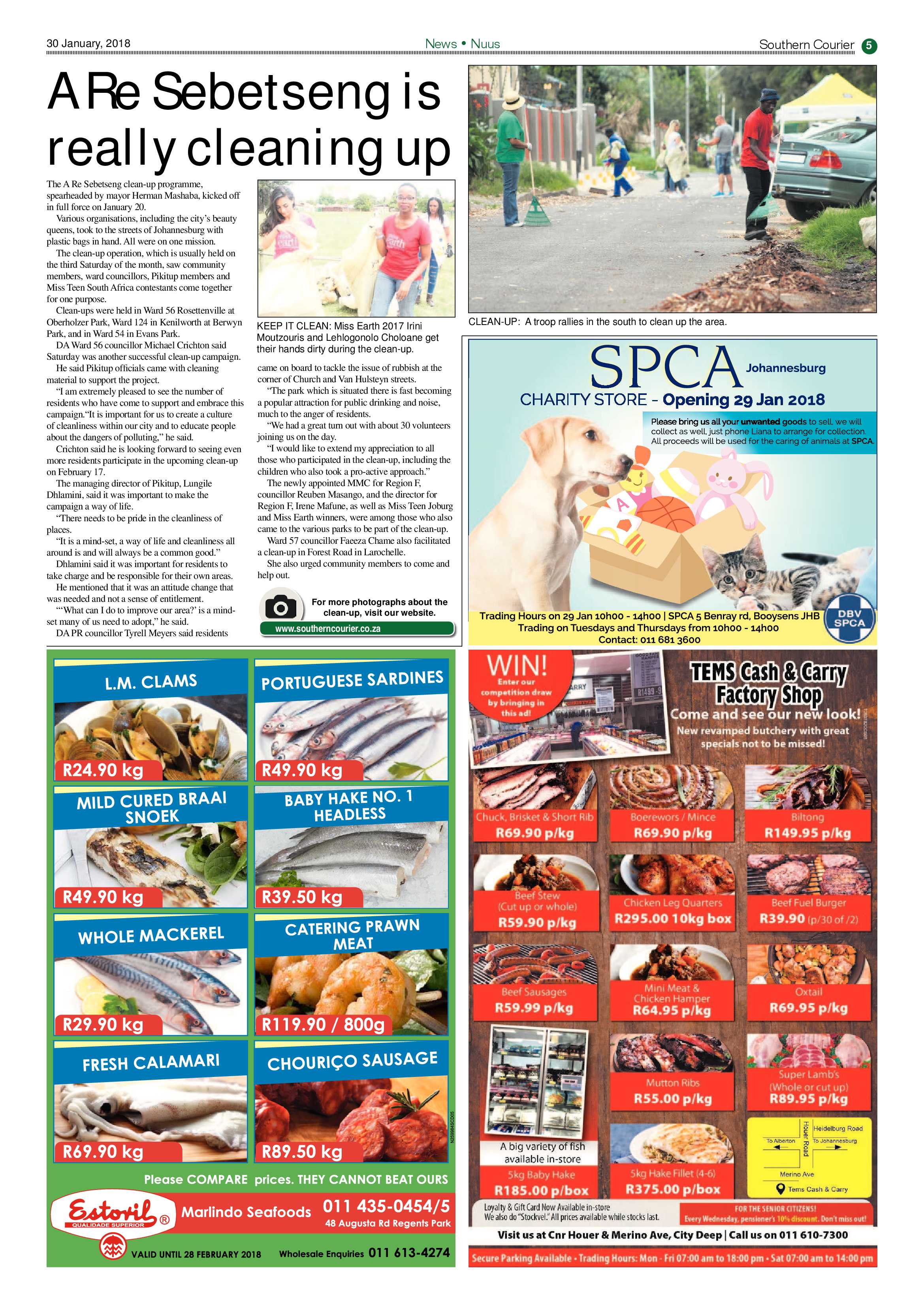 Southern Courier 30 January 2018 page 5