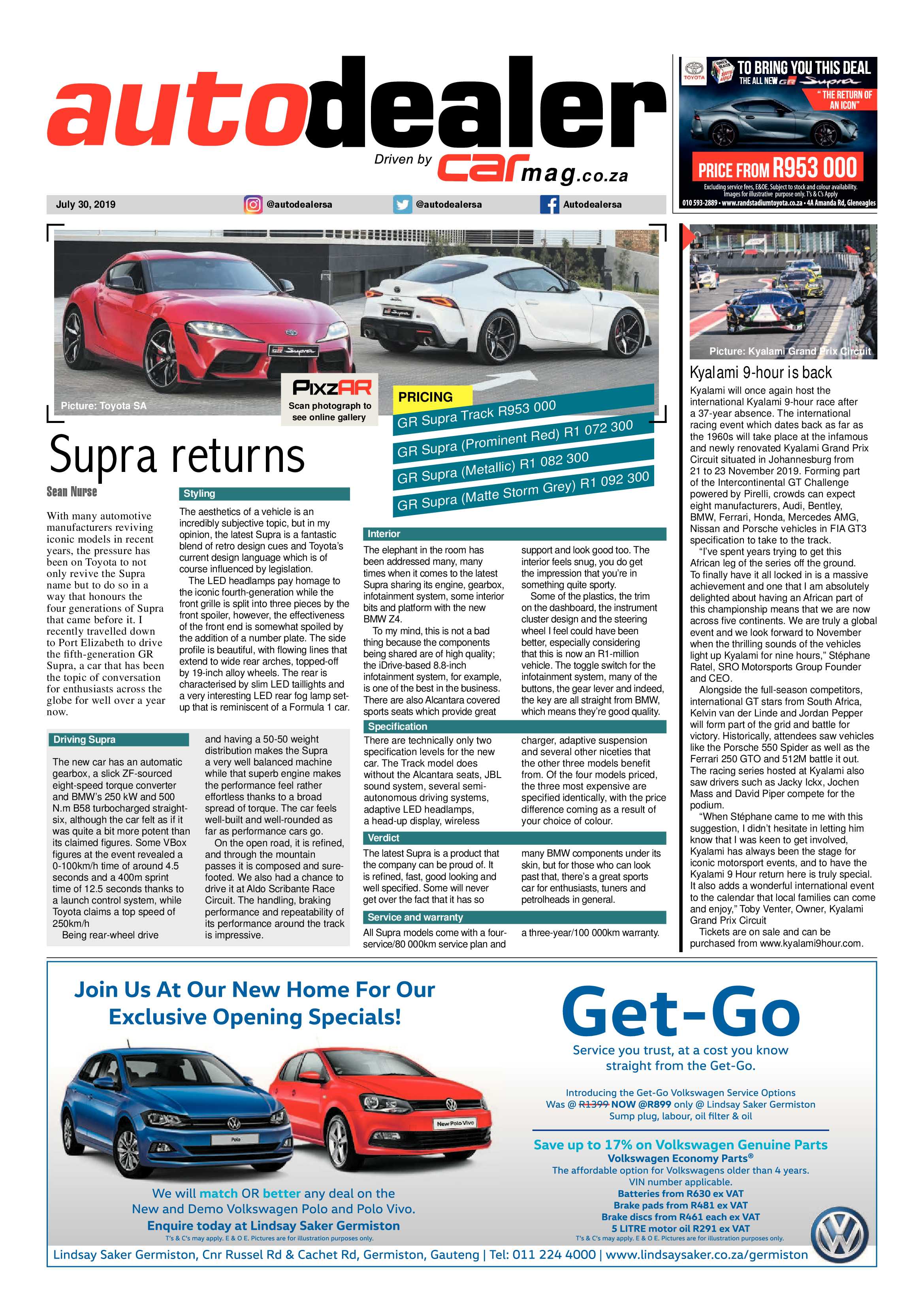 Southern Courier 30 July 2019 page 9