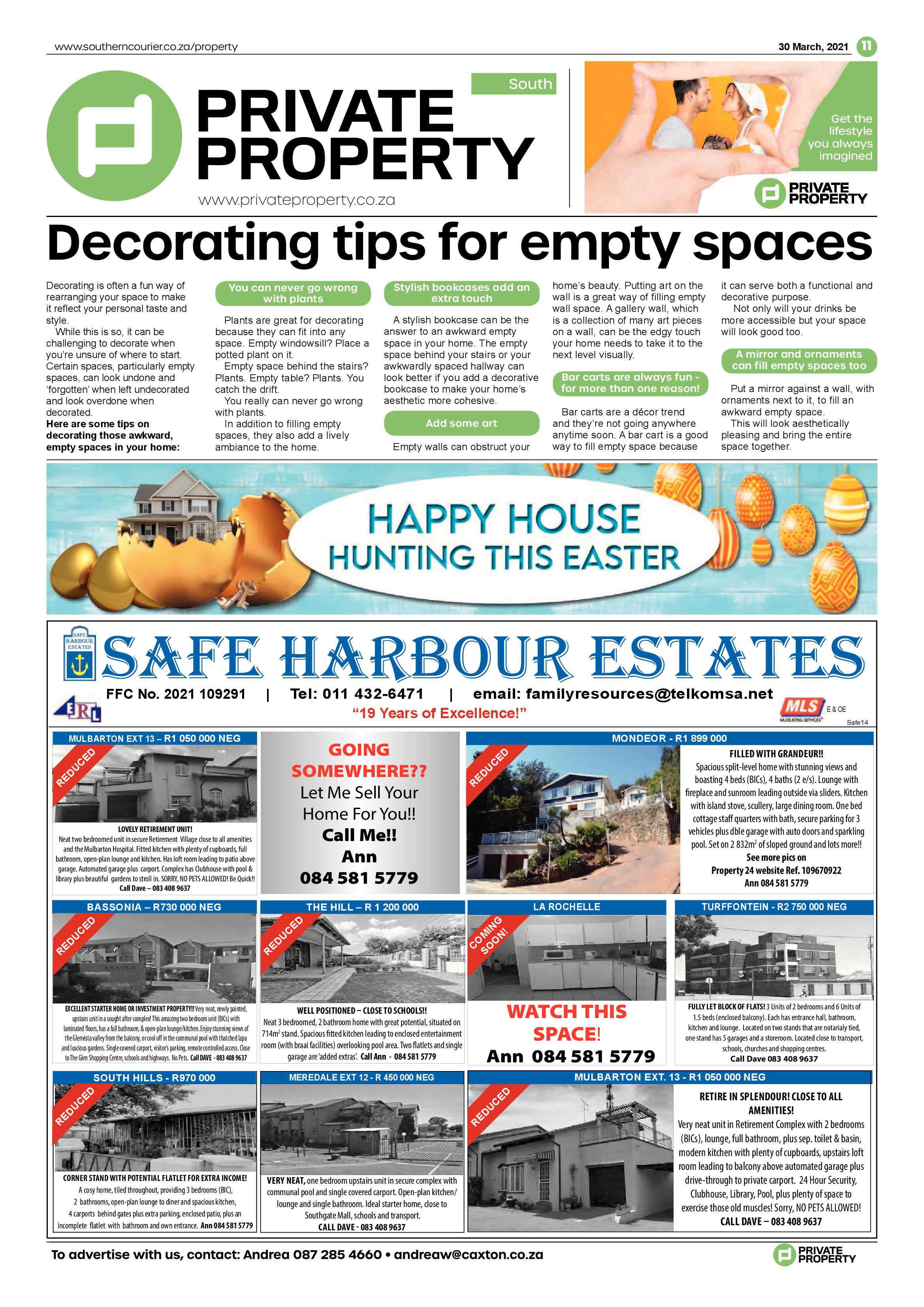 Southern Courier 30 March 2021 page 11